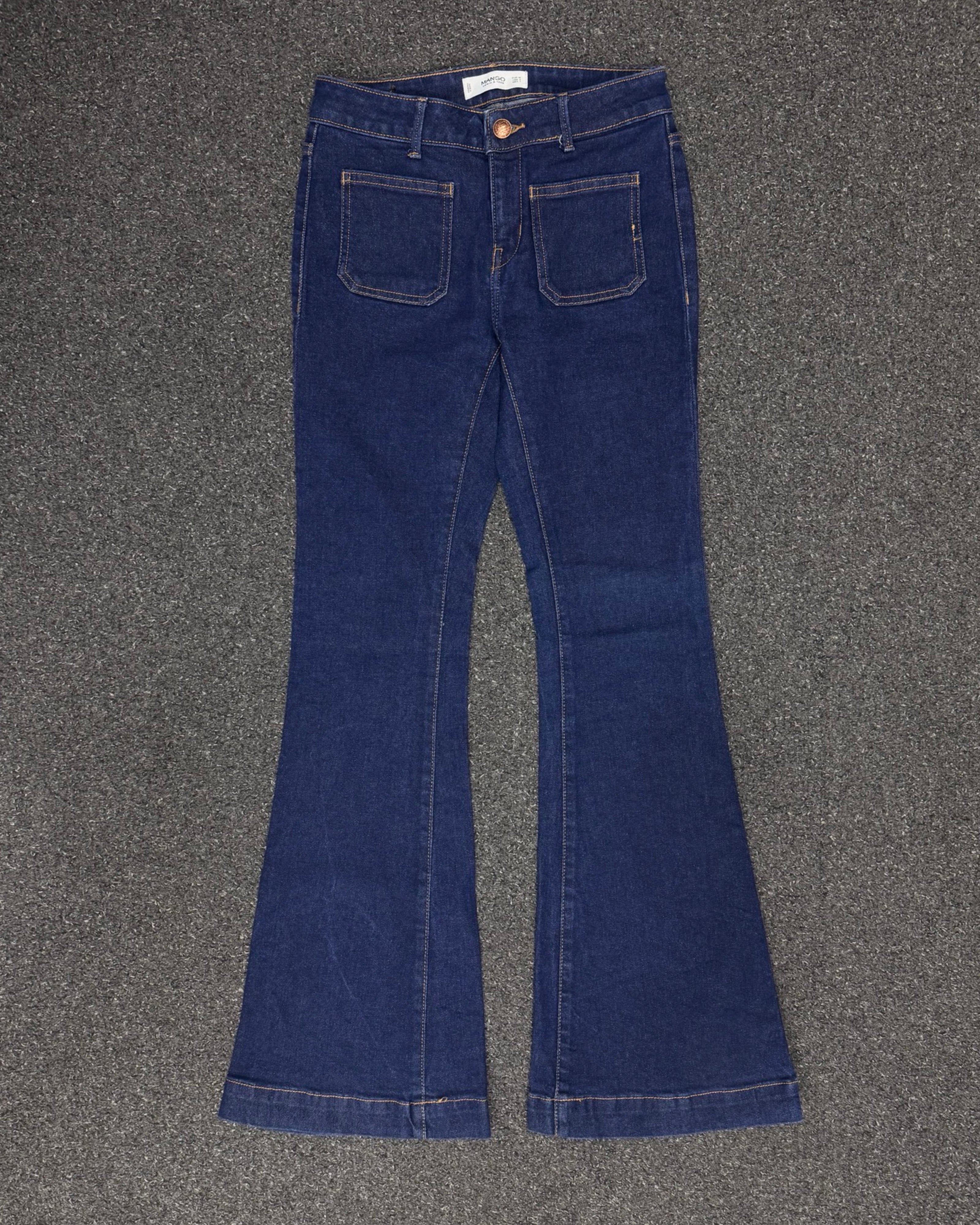 MANGO SLIM BOOTCUT W24L30