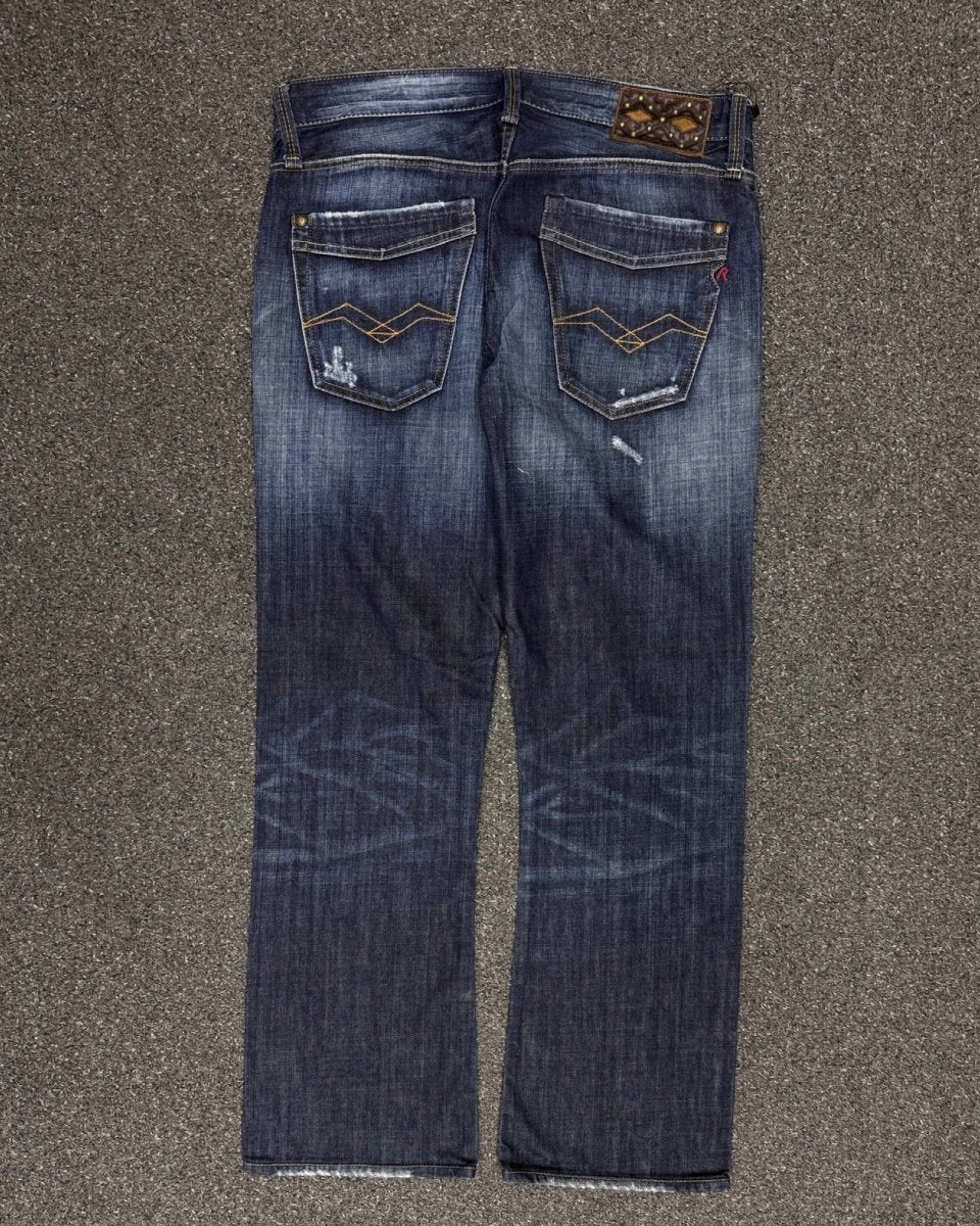 REPLAY BLUE JEANS Bootcut w32l32