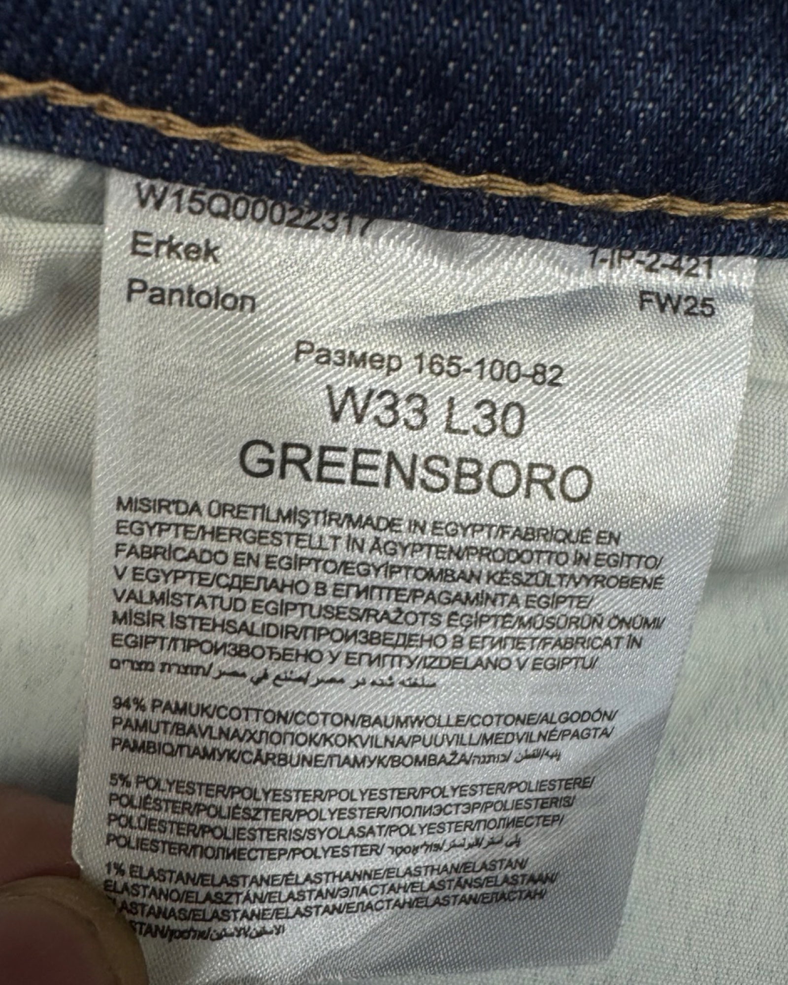 WRANGLER JEANS GREENBORO