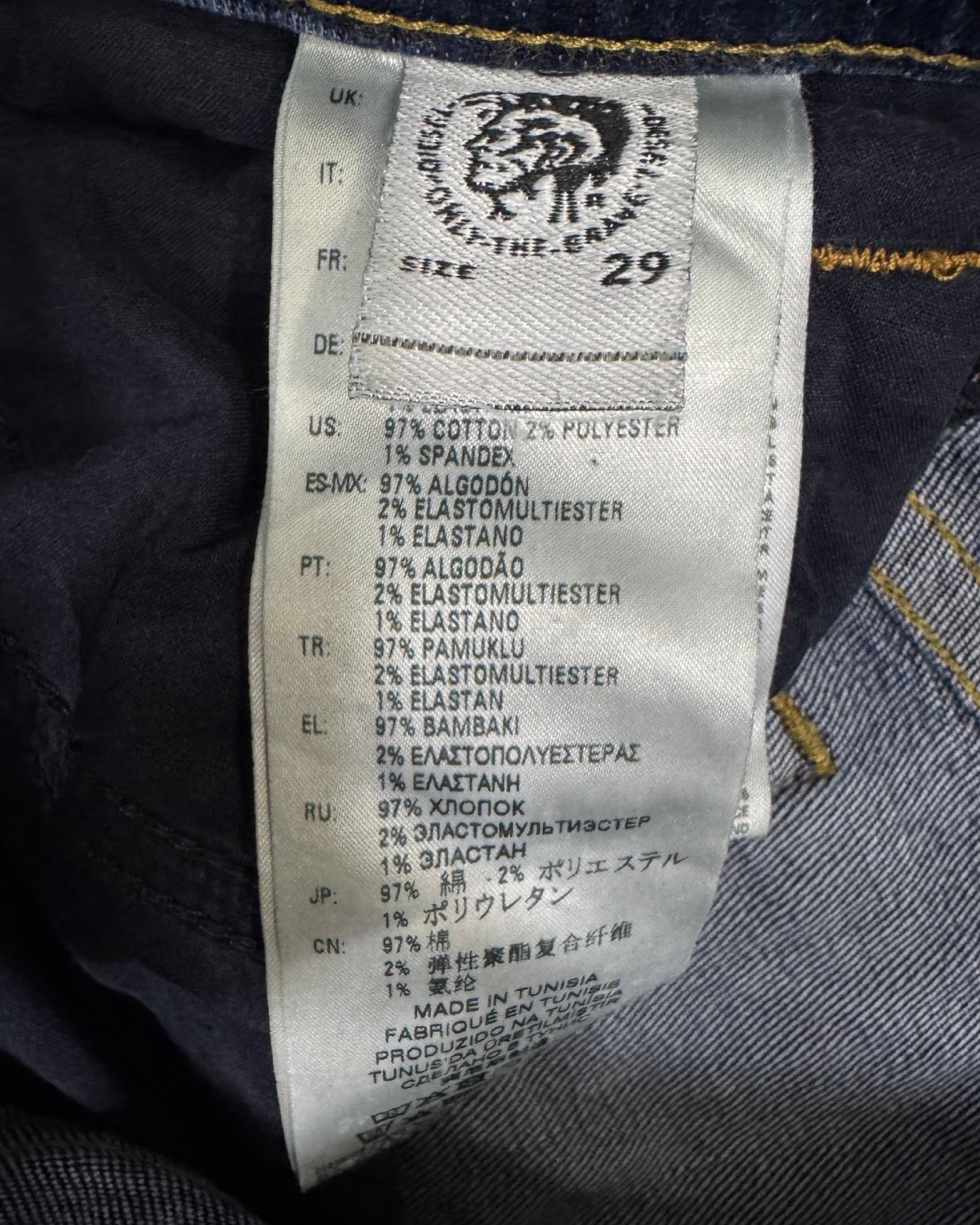 Diesel Industry thommer skinny w30l30