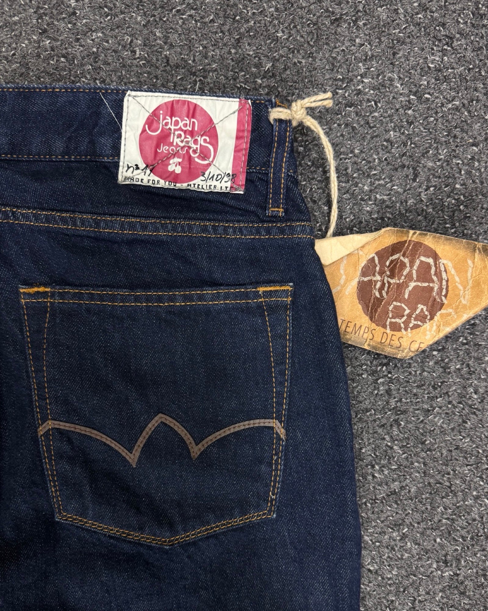 JAPANIS DENIM STRAIGHT W34L34