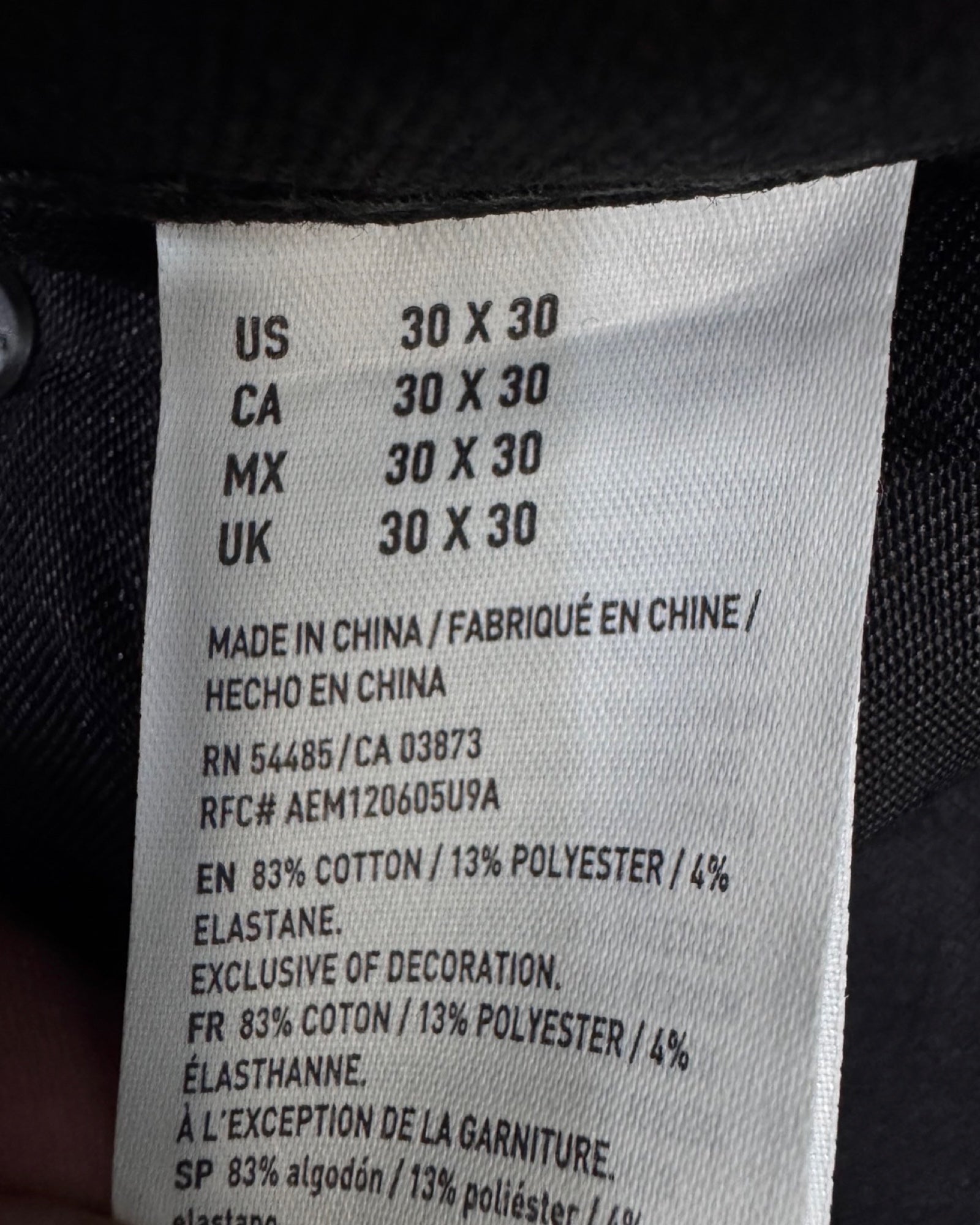 american eagle slim w32L30