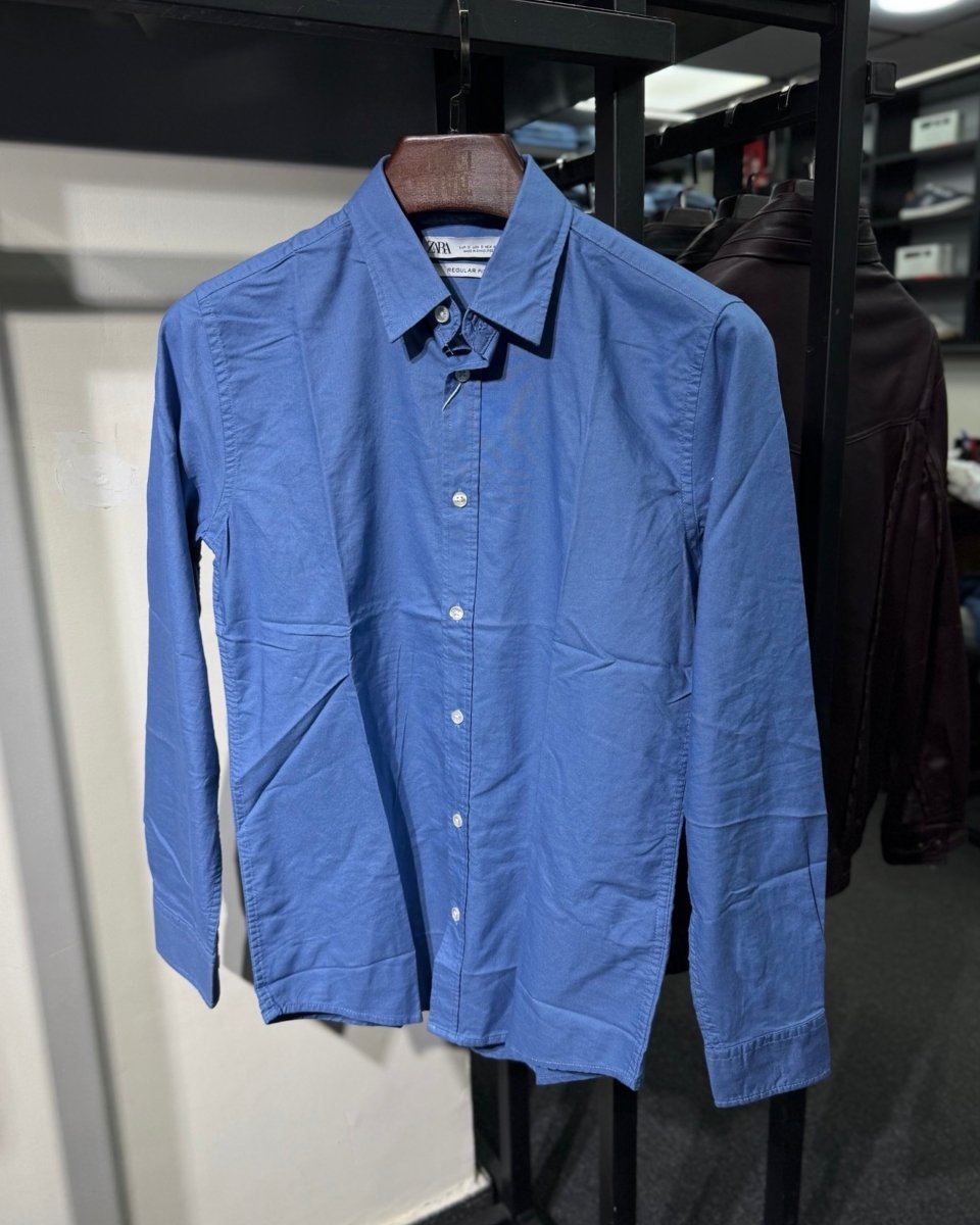 zara slim fit oxford