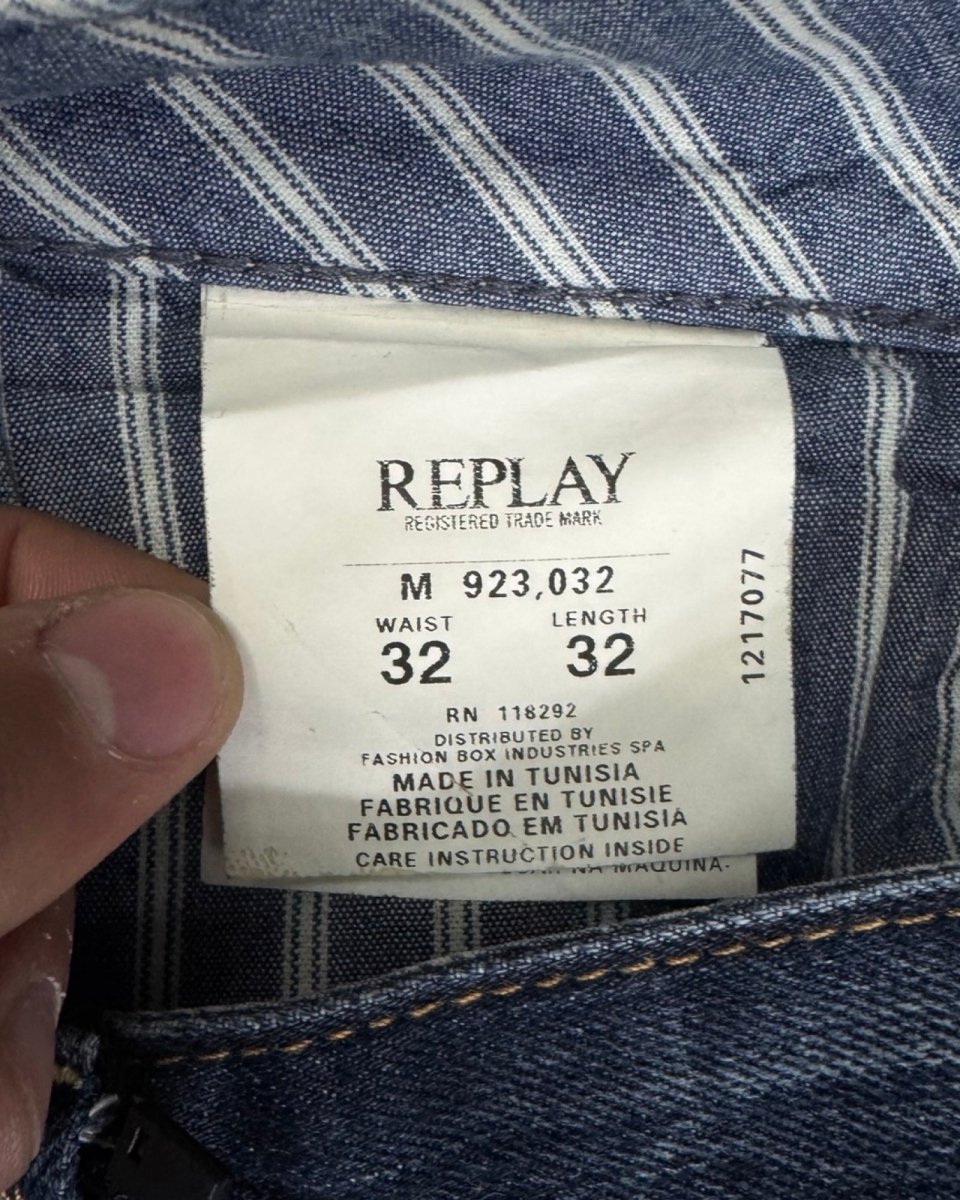 REPLAY BLUE JEANS Bootcut w32l32