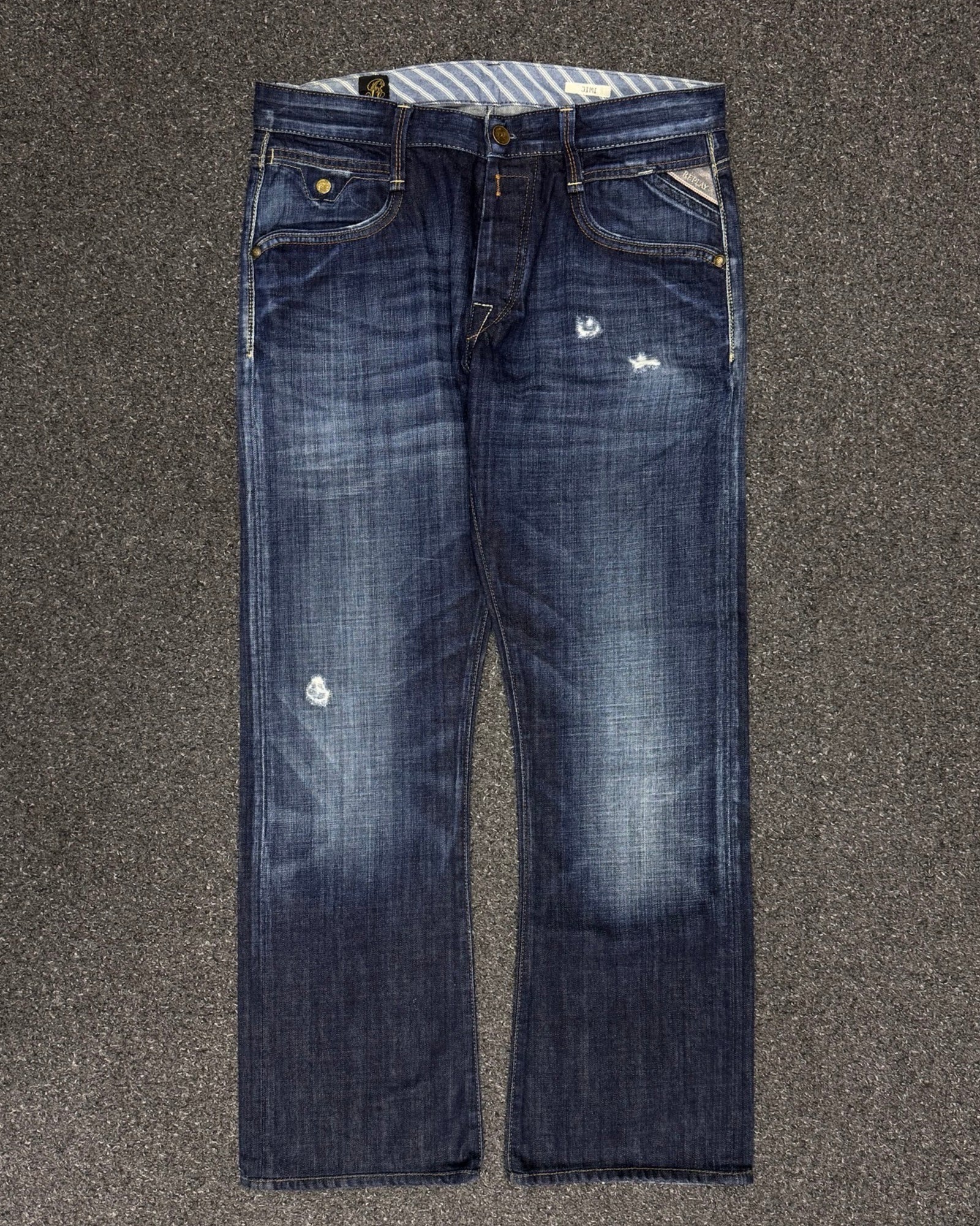REPLAY BLUE JEANS Bootcut w32l32