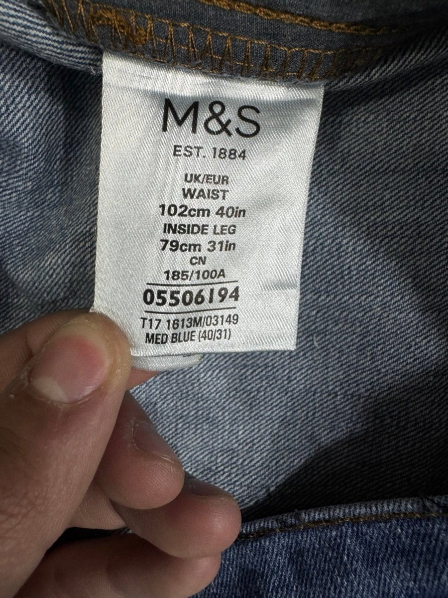 m&s Regular w40l30