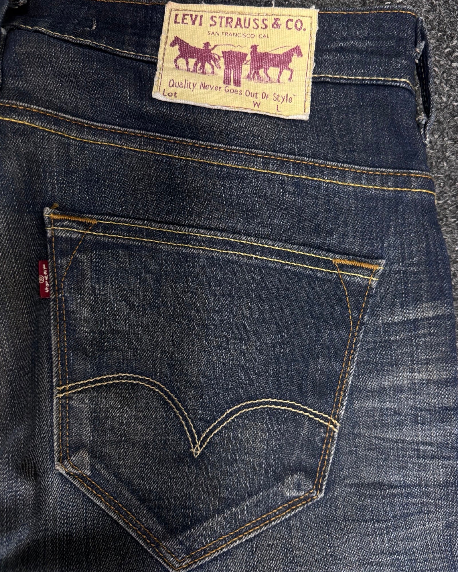 LEVI'S 504 w32l34