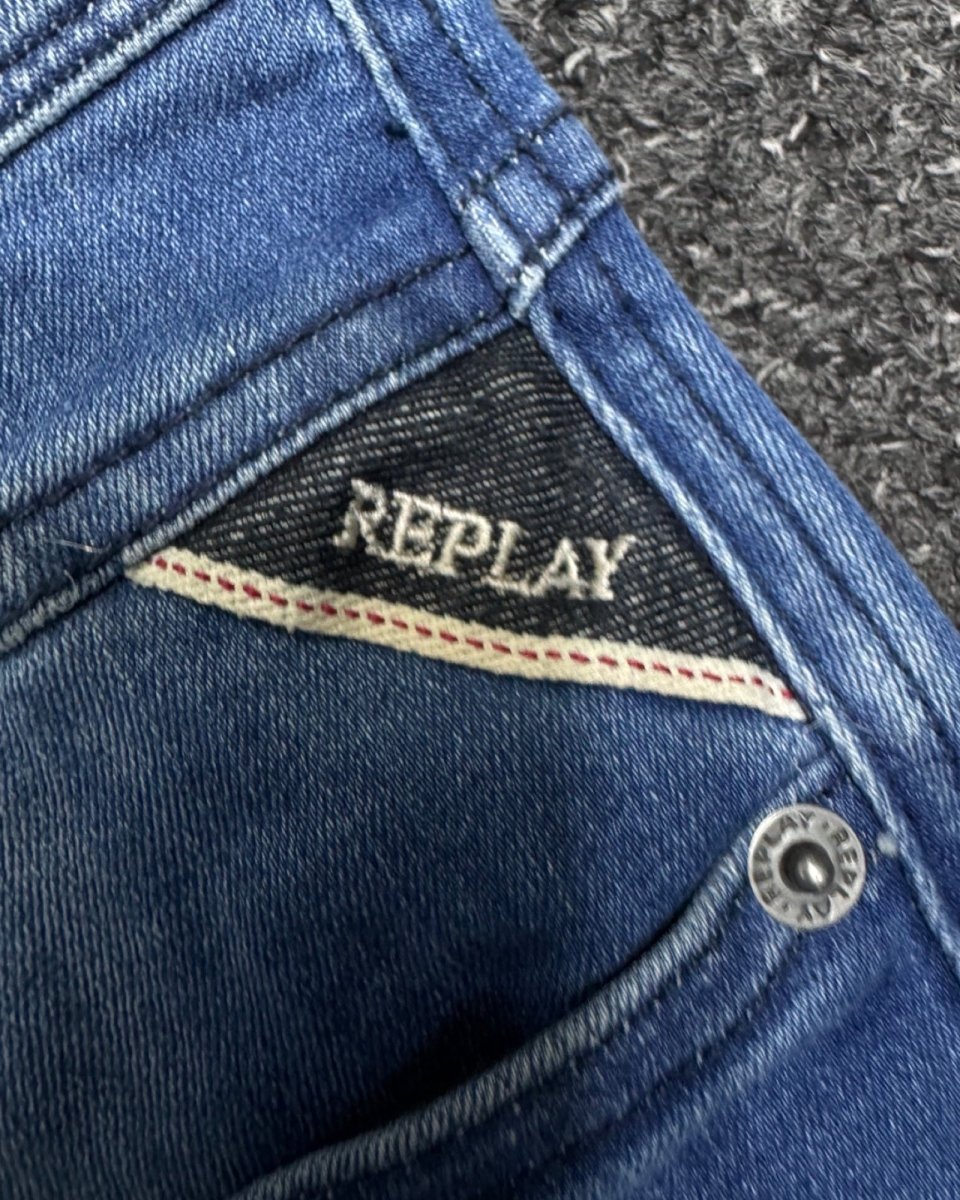 REPLAY BLUE JEANS Slim w34l32