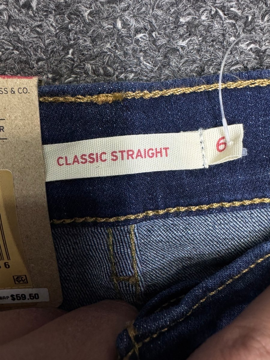 levi's straight w28l30