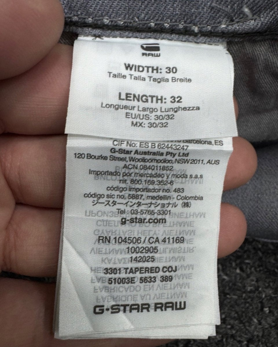 RAW G STAR SLim w30l32