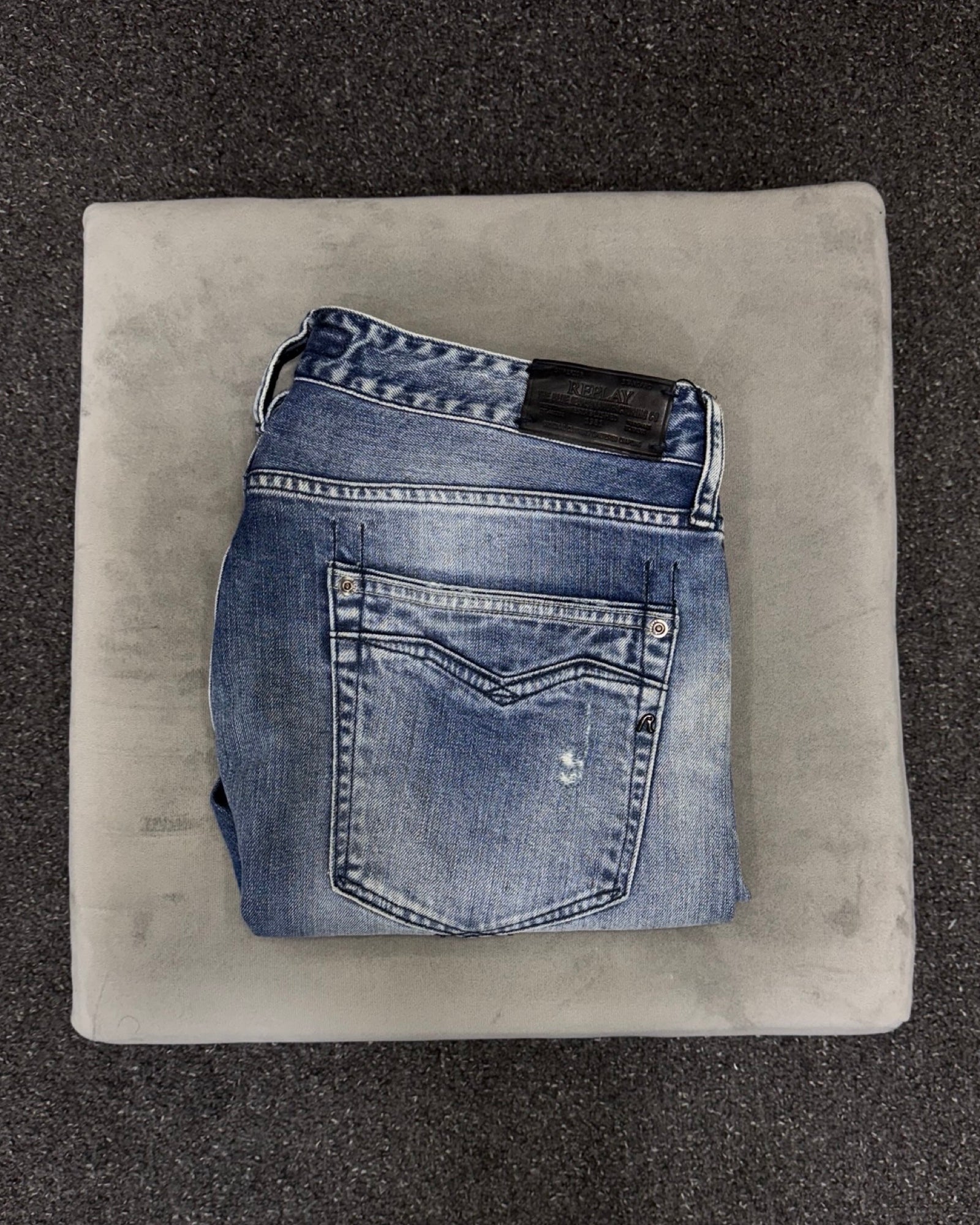 REPLAY BLUE JEANS Straight w33l32