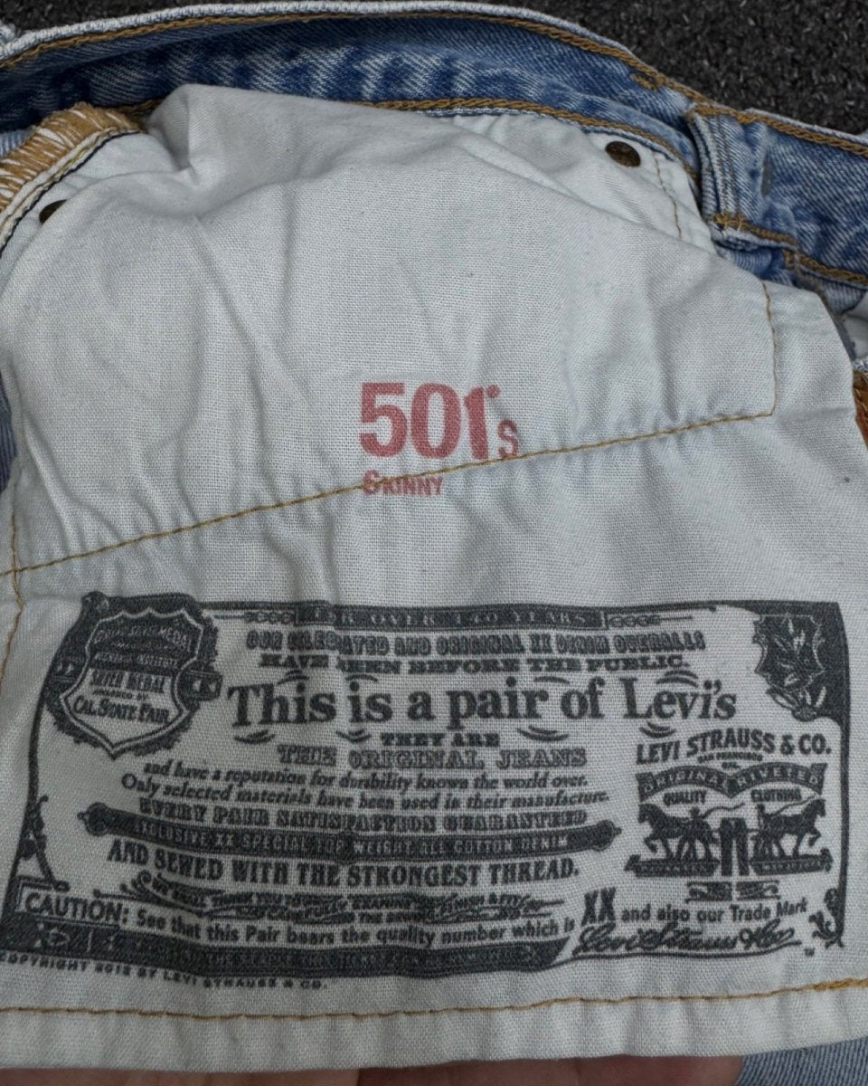 levi's 501's Slim w26l32