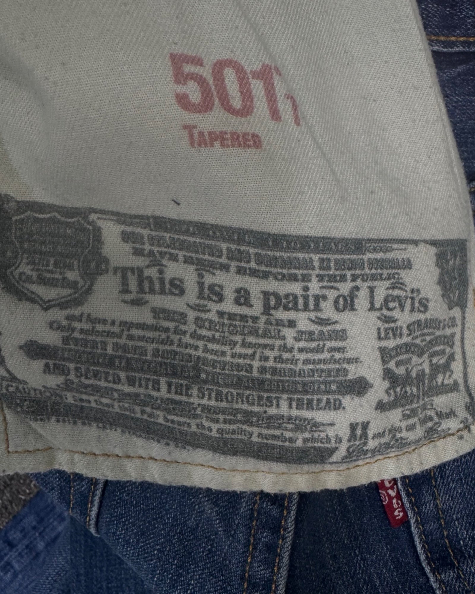 LEVI'S 501 T REGULAR W30L30
