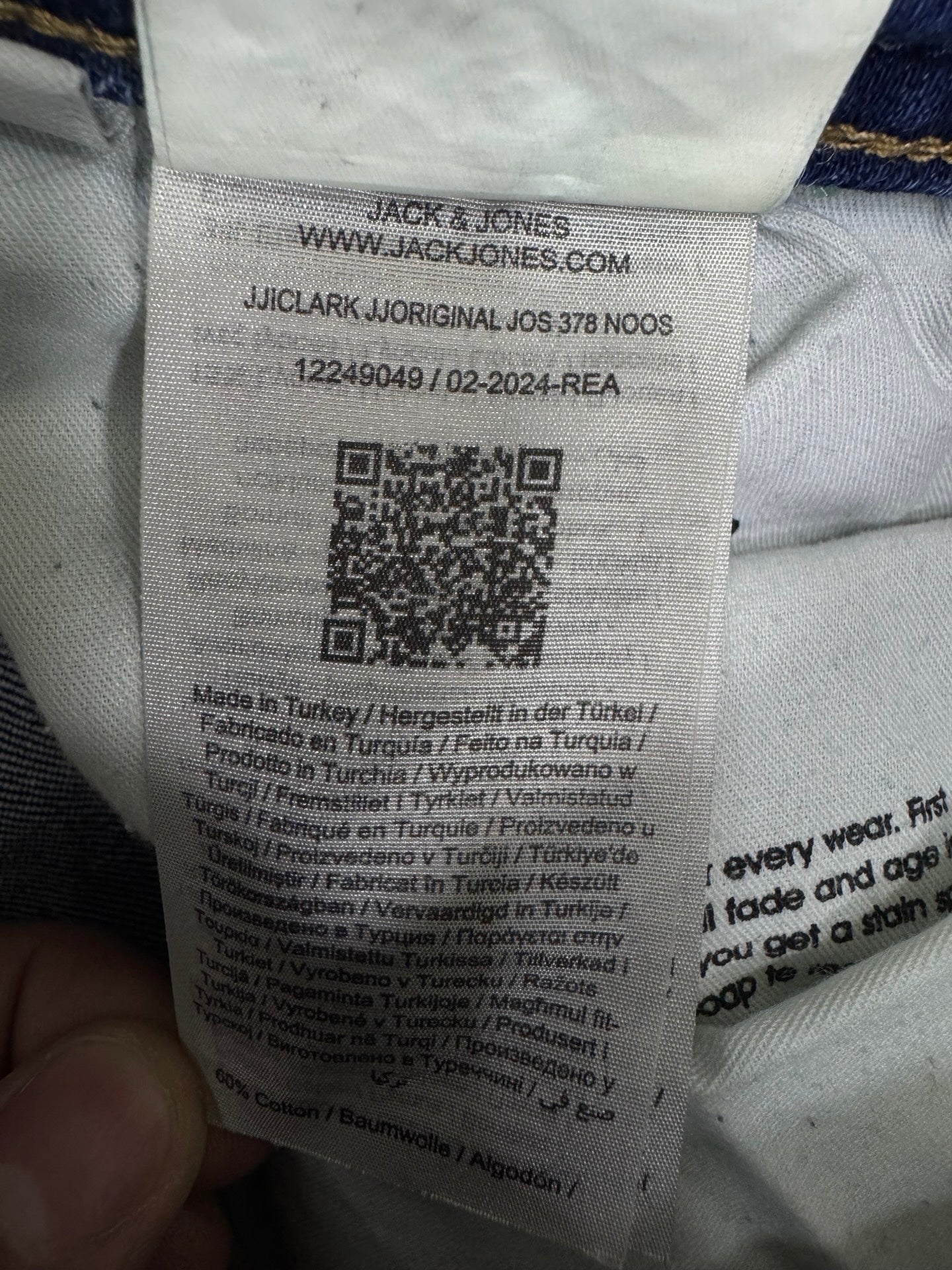 jack&jones regular w33l32