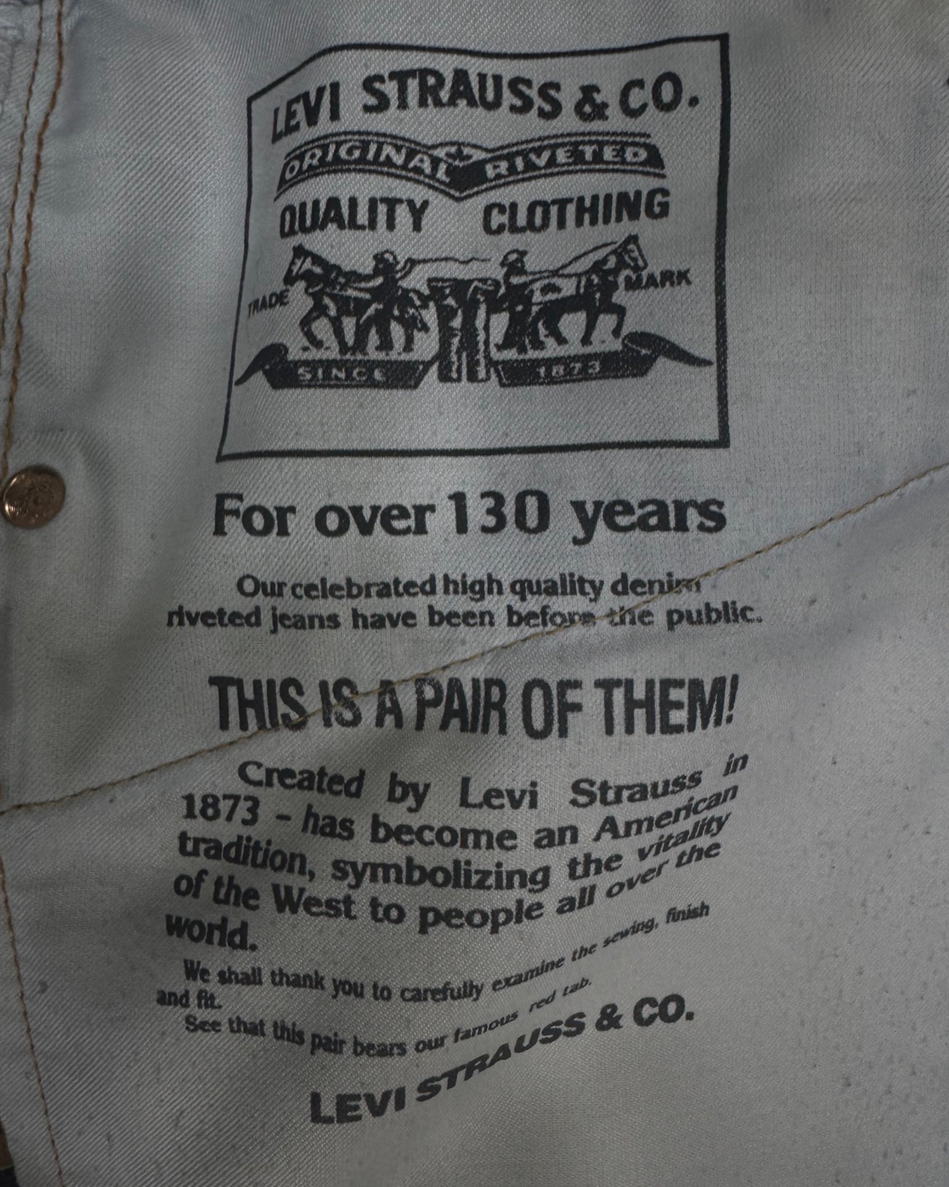 LEVI'S 505 w31l34