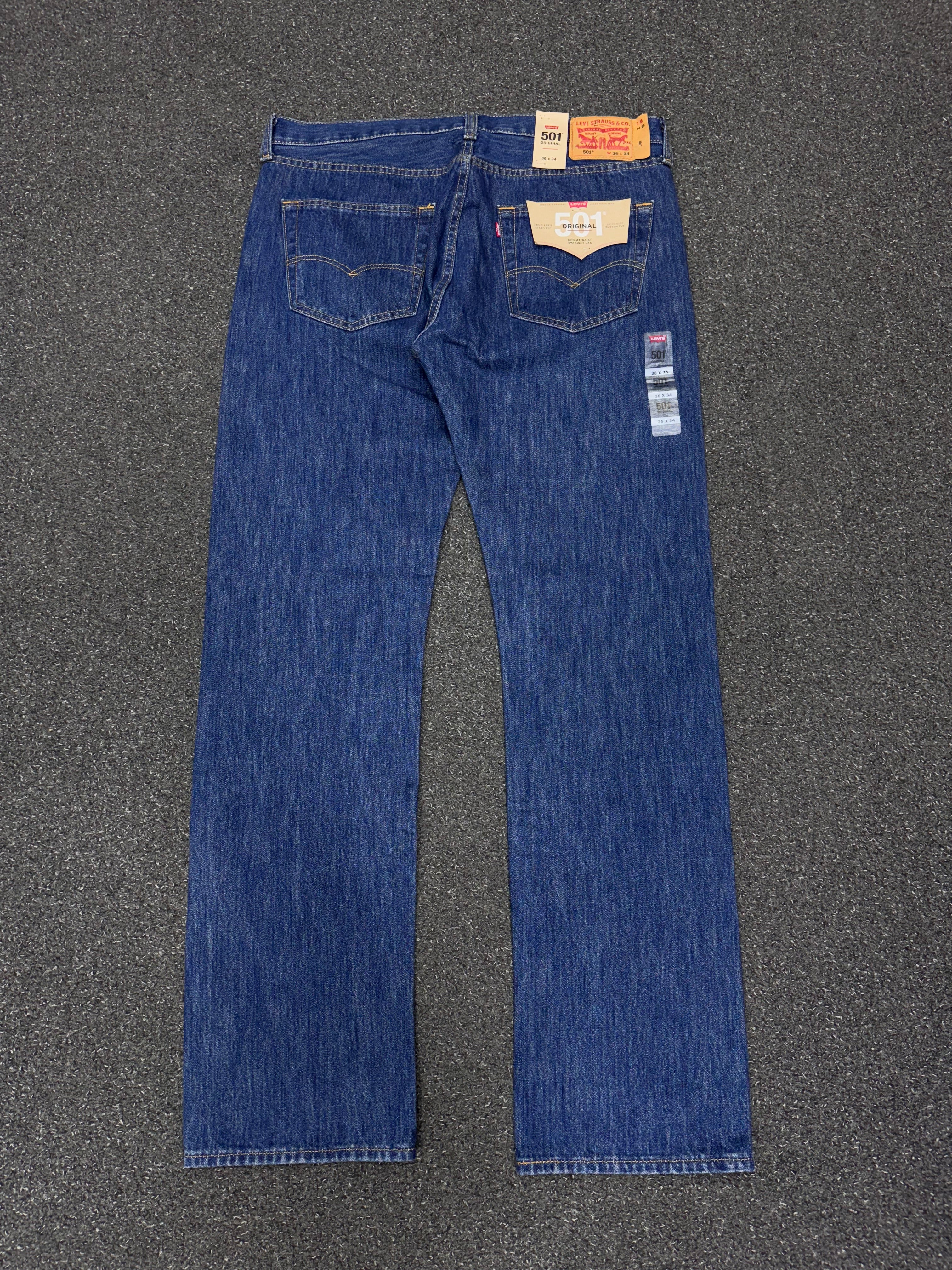 LEVI'S 501 w36l34