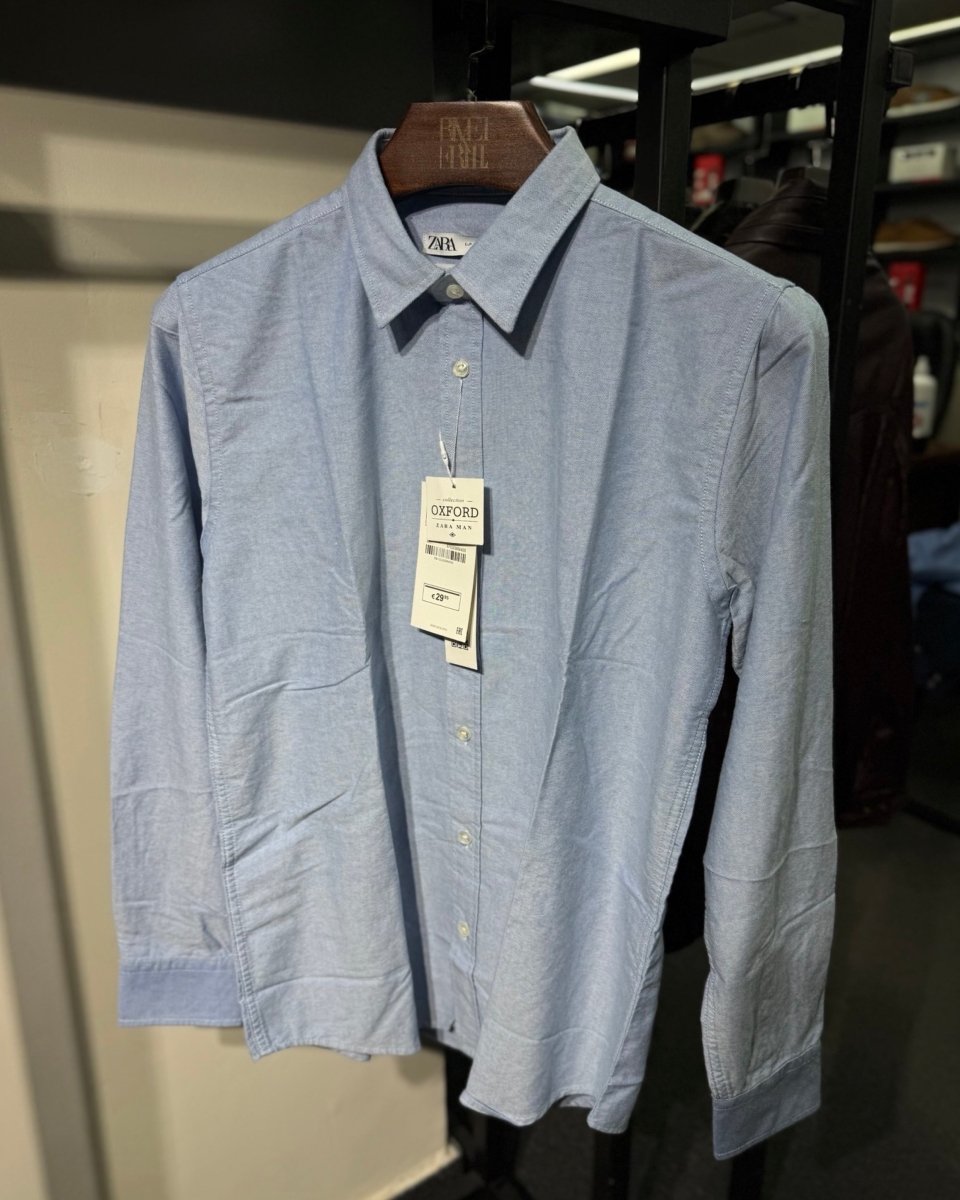 zara slim fit oxford
