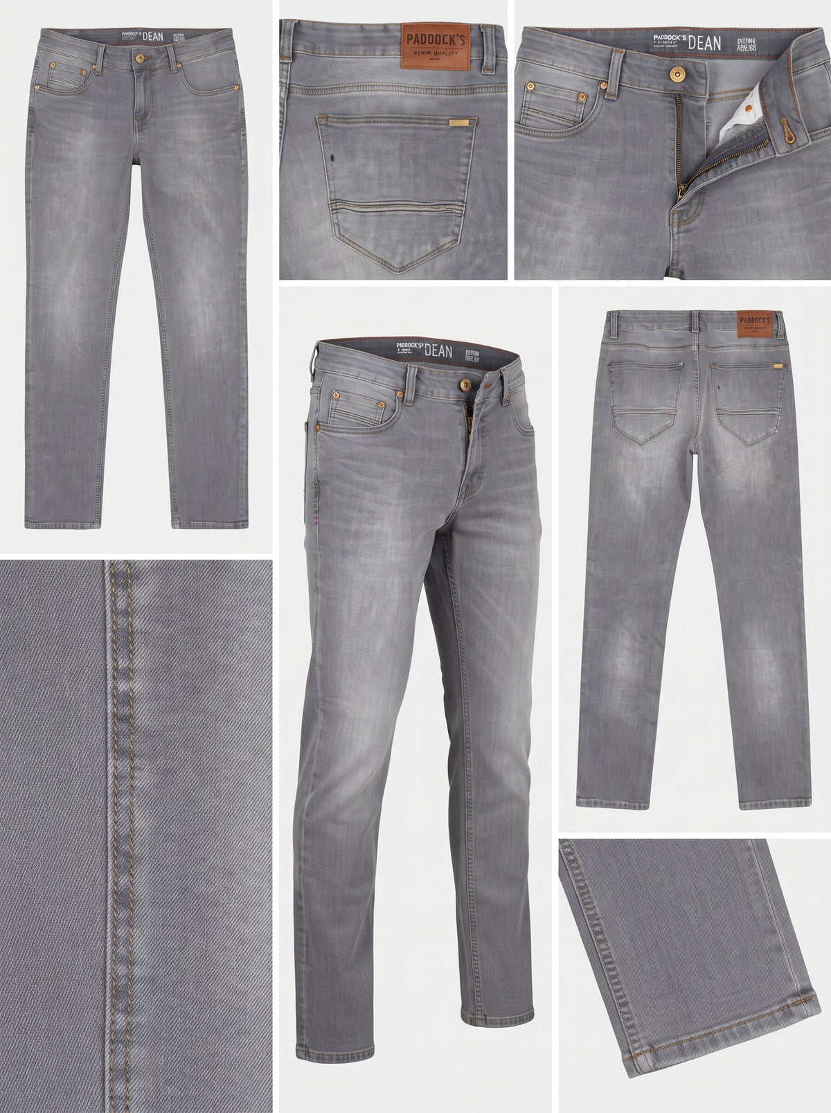 PADDOCK'S - SLIM - STRETCH - ZIPPER - 32X30
