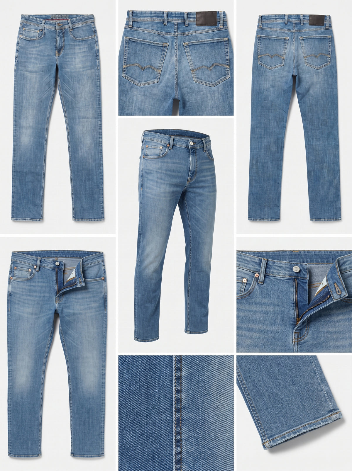 MAC JEANS - REGULAR - STRETCH - ZIPPER - 30X32