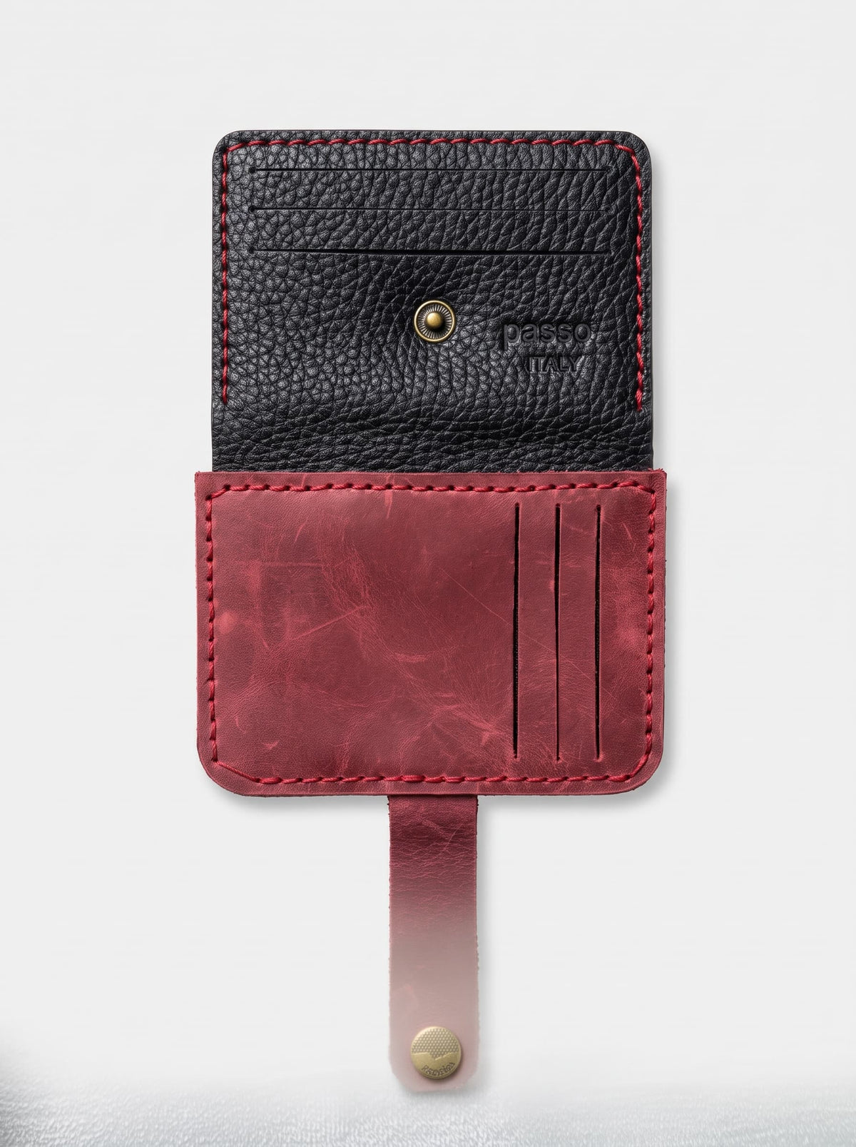Crazy Horse Leather BUCKLE WALLET