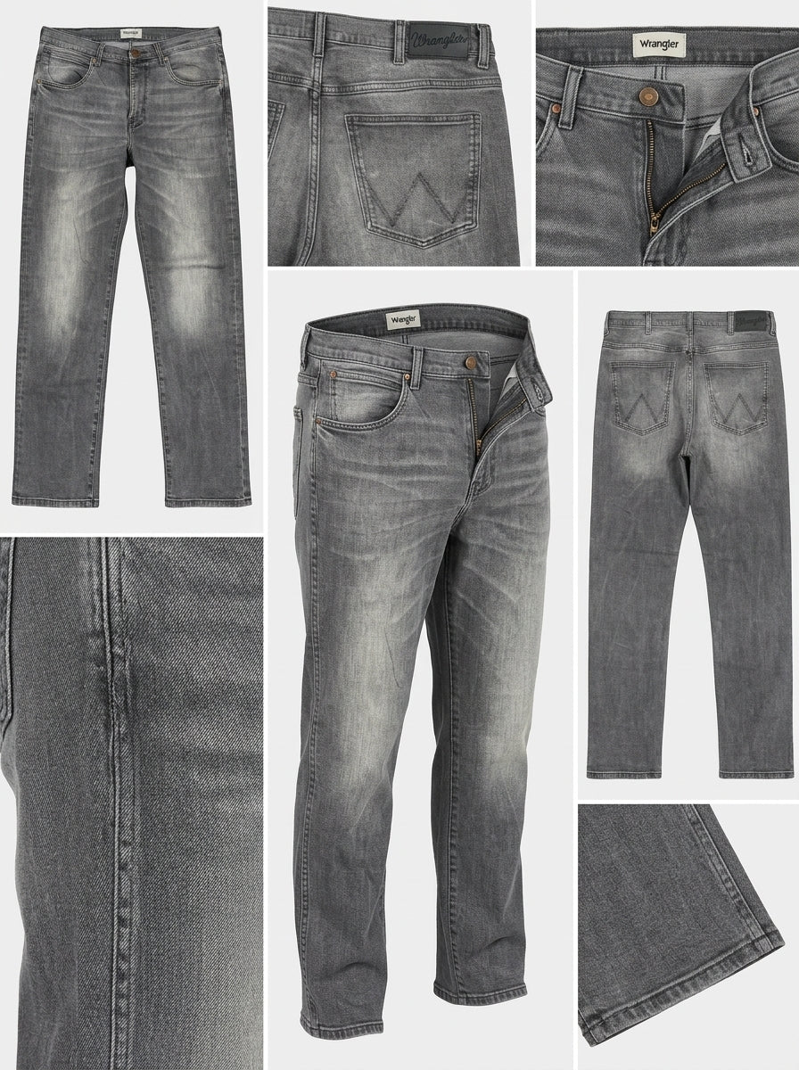 WRANGLER - regular - STRETCH - ZIPPER - 33x34