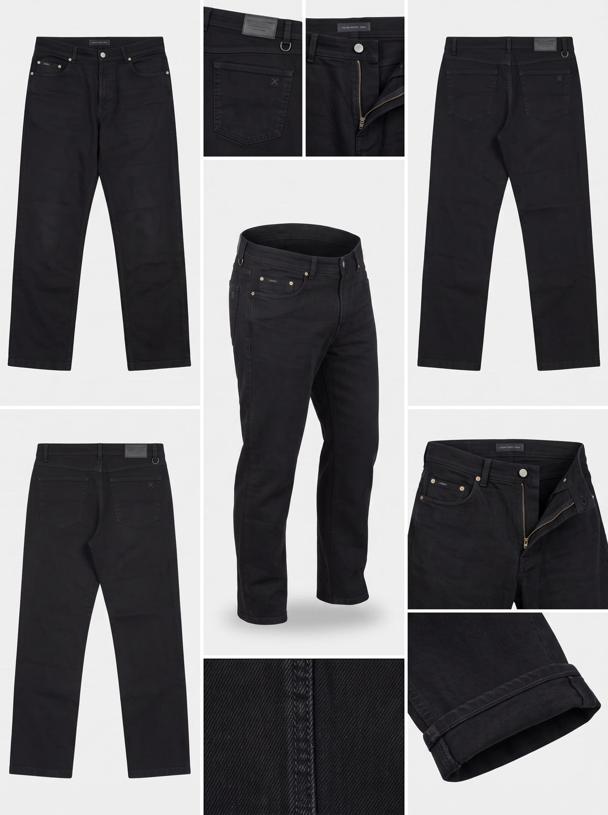 BRAX - STRAIGHT - STRETCH - ZIPPER - 34X32