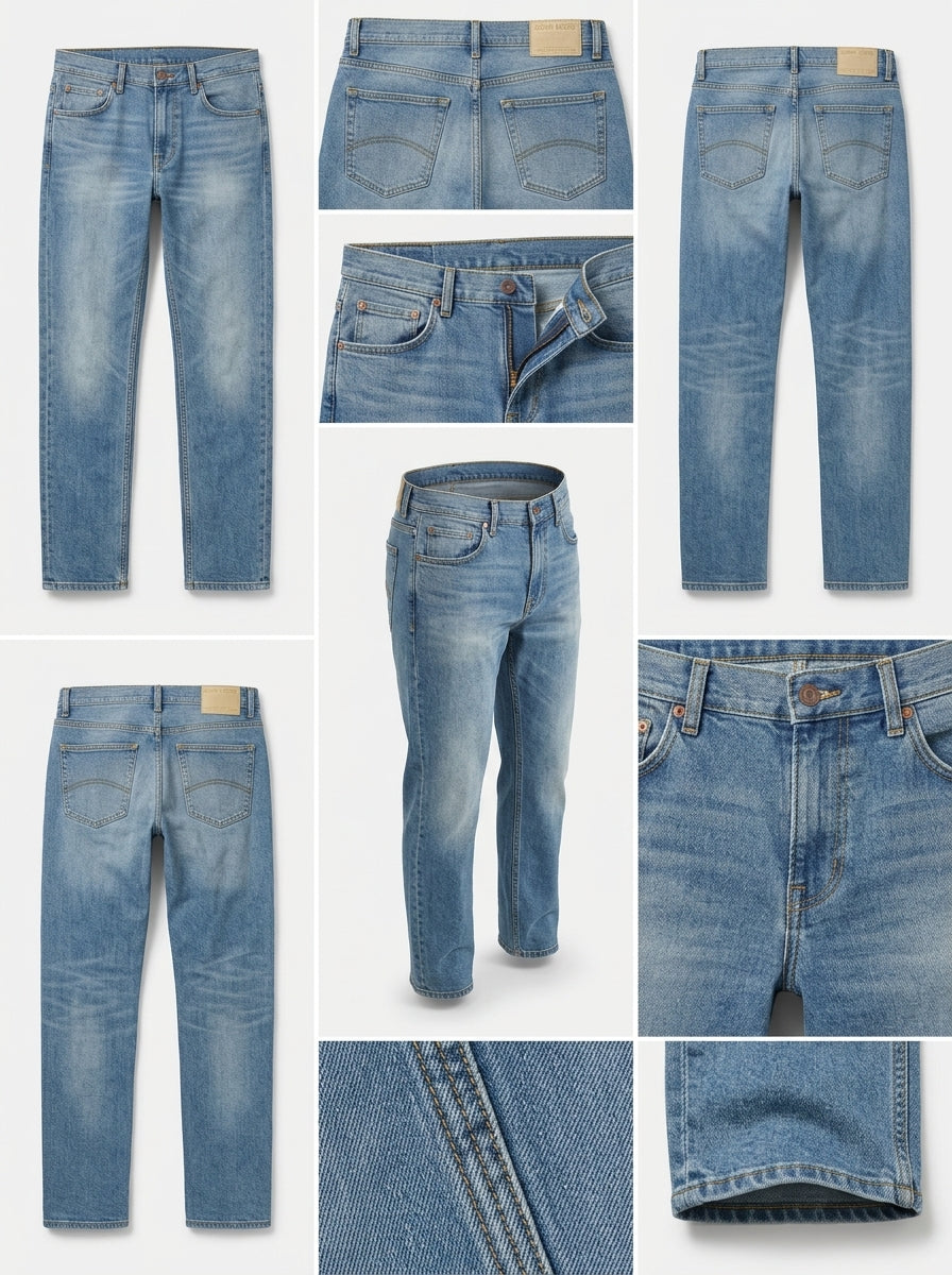 ESPRIT- straight - cottons100% - zipper - 33x32