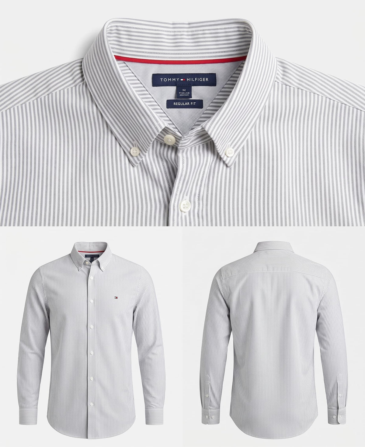 tommy hilfiger Grey pinstripe