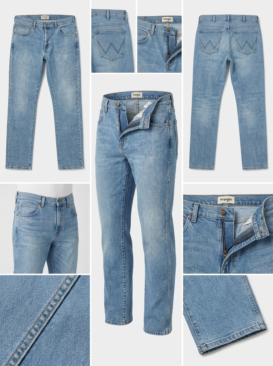 wrangler - slim - stretch - zipper - 31x32