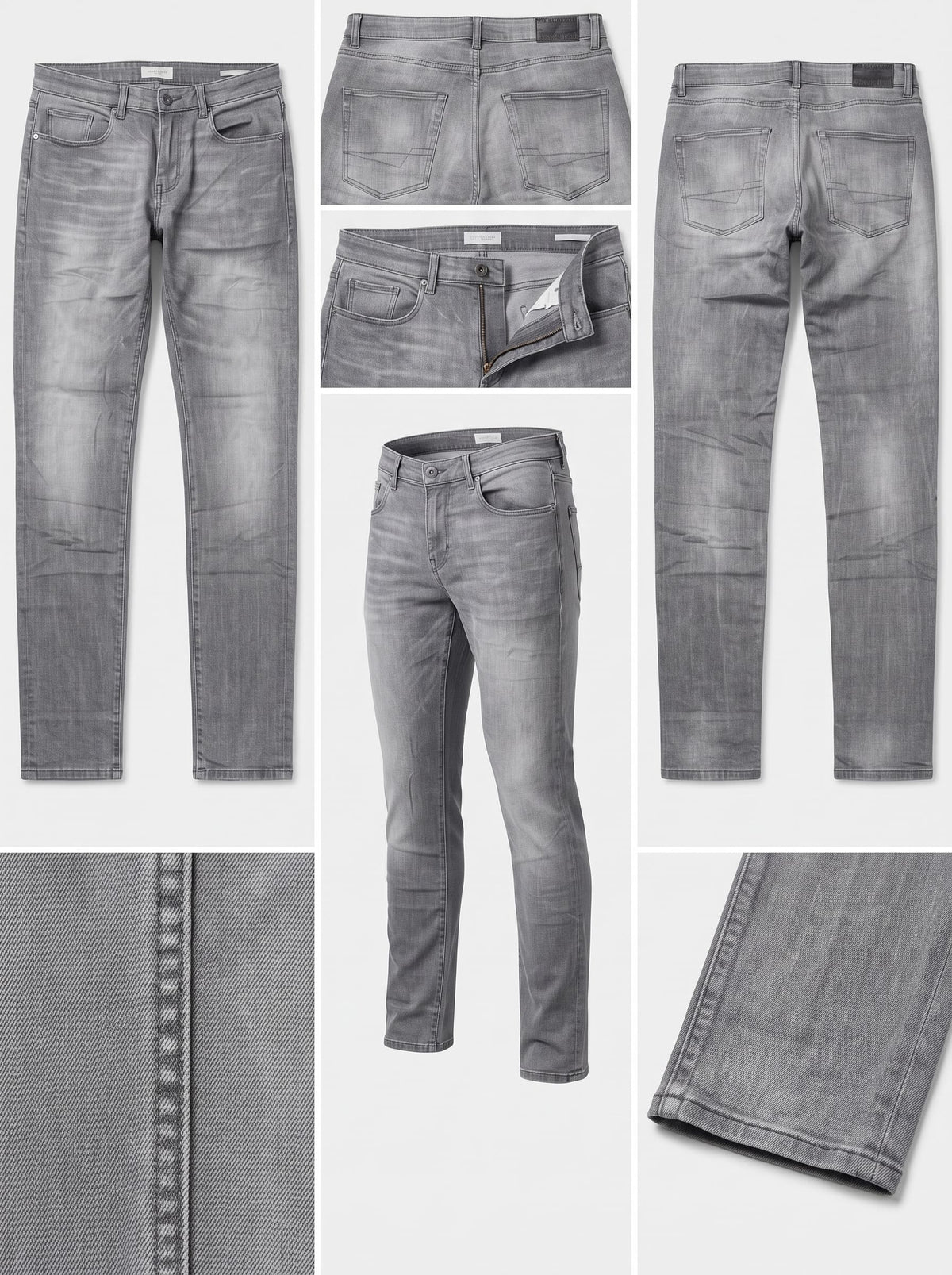 e-sprit - slim - stretch - zipper - 32l34