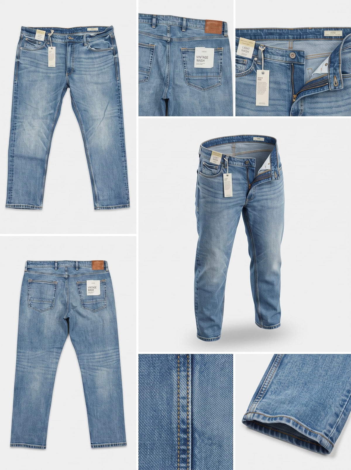 MARKS&SPENCER - SLIM - STRETCH - ZIPPER - 40X29