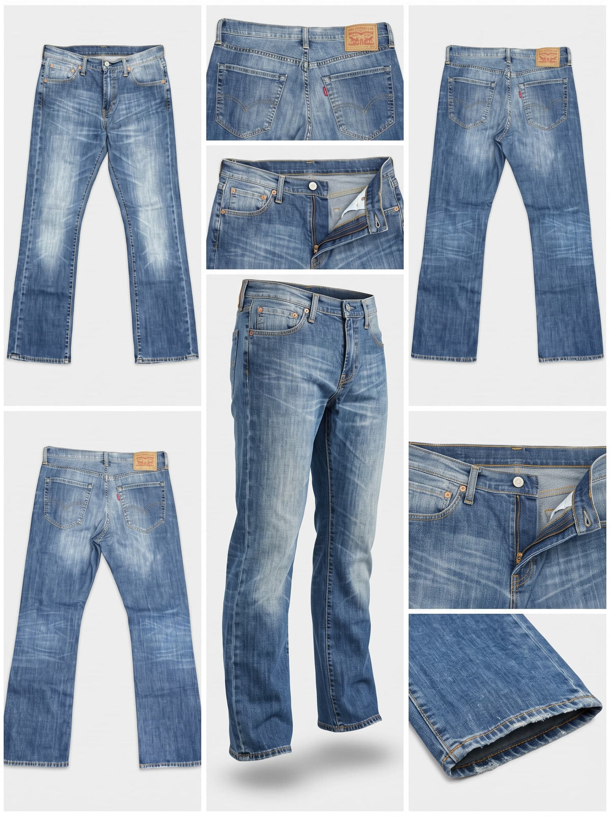 levi's 527 - bootcut - Stretch - Zipper - 33X30