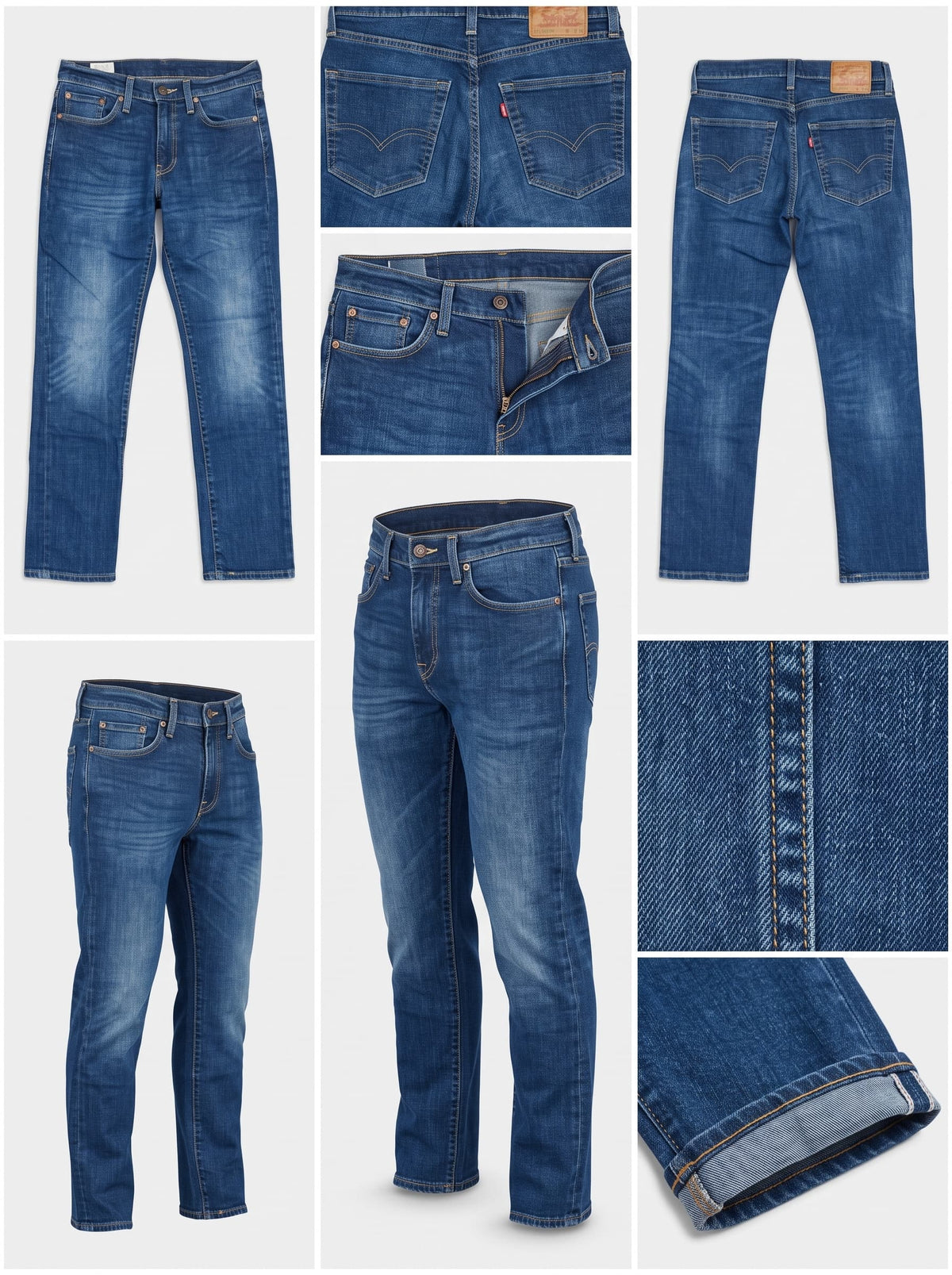 levi's 511 - slim - stretch - zipper - 30X30