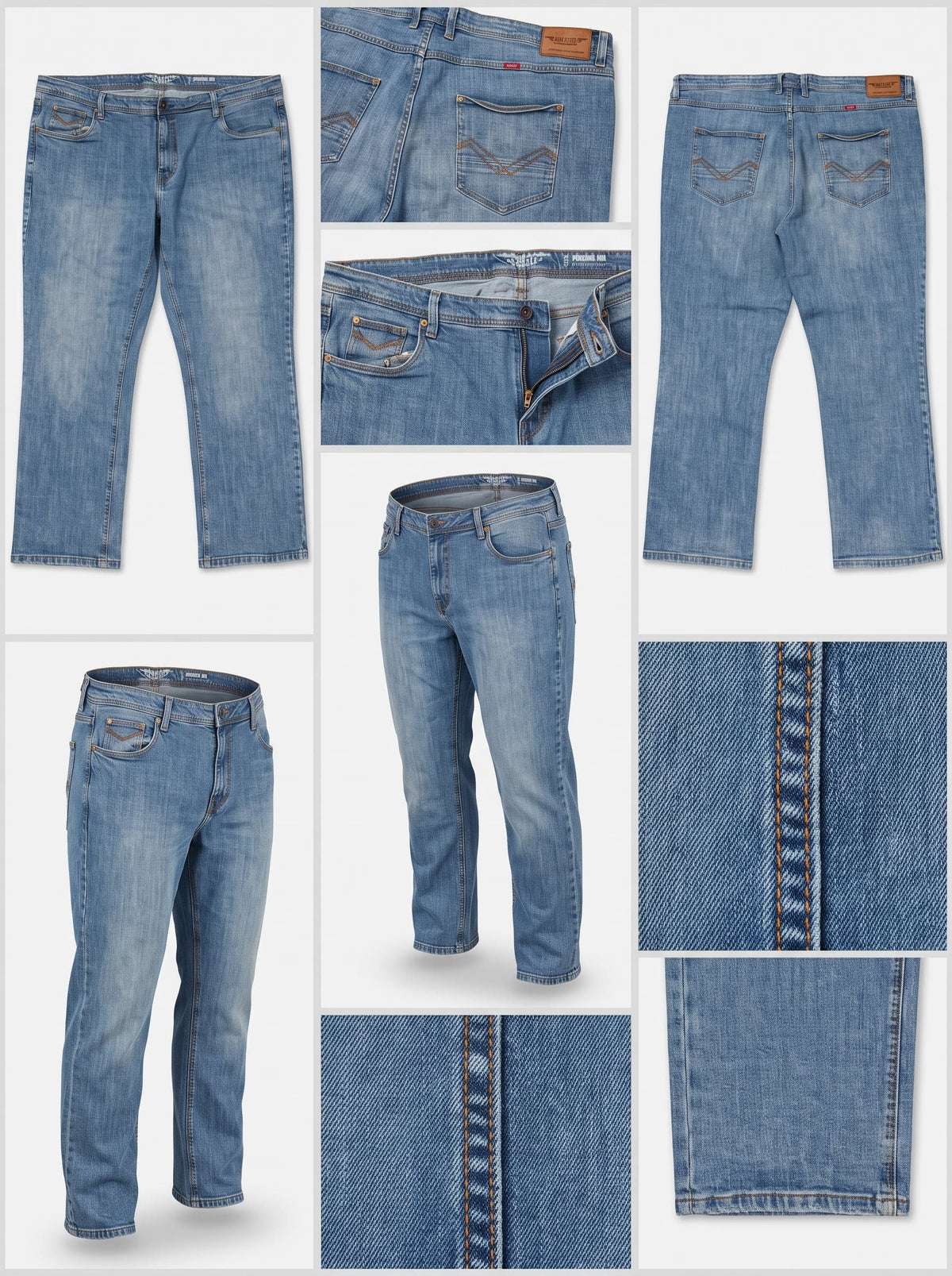 HERO - STRAIGHT - STRETCH - ZIPPER - 50X32