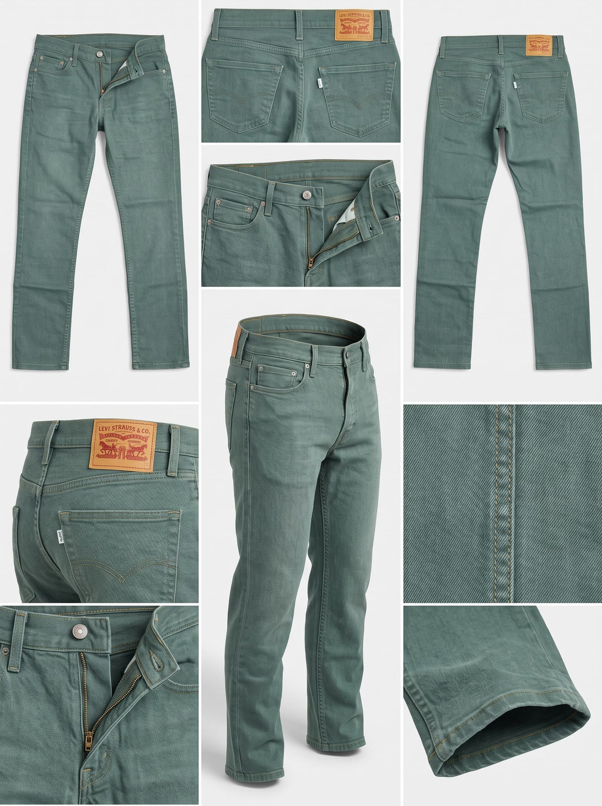 levi's 511 - slim - stretch - zipper - 30X30