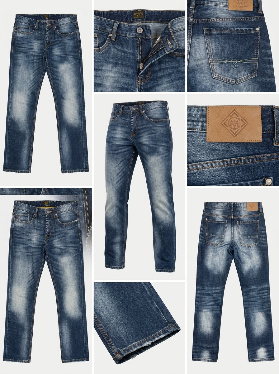 s.oliver- straight - cotton100% - zipper - 34x32