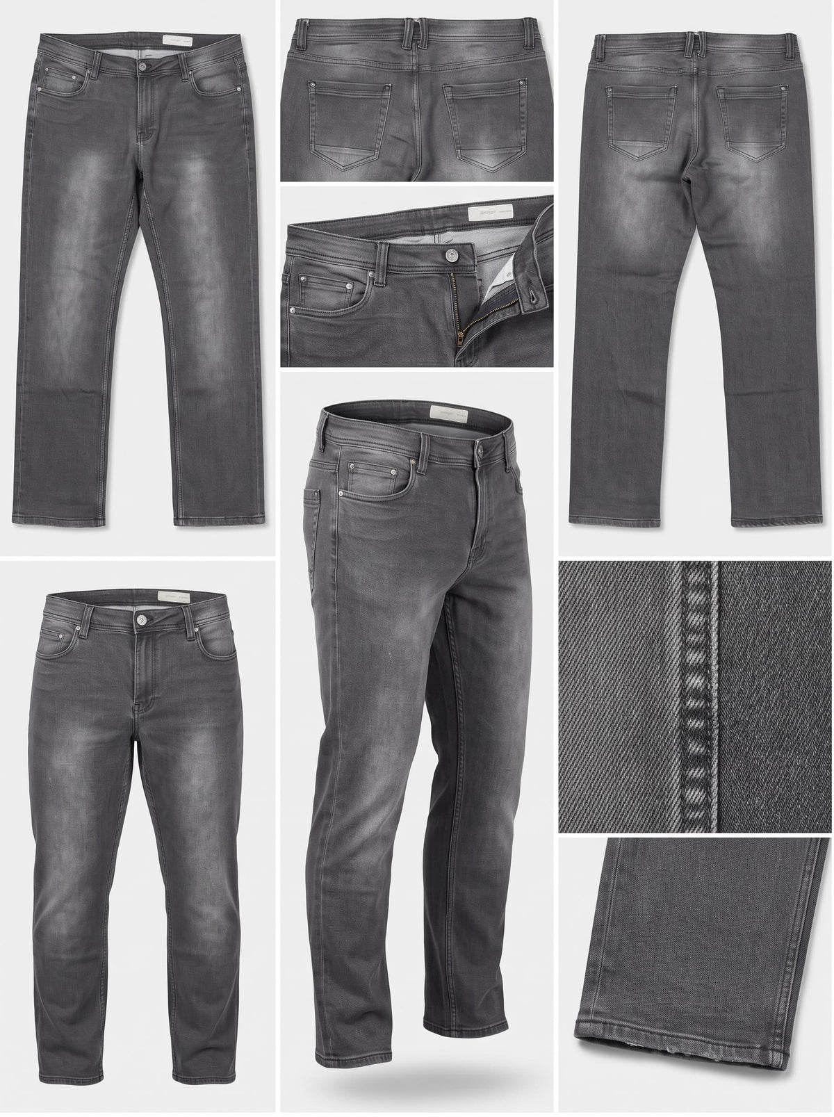 LIVERGY - STRAIGHT - STRETCH - ZIPPER - 46X34