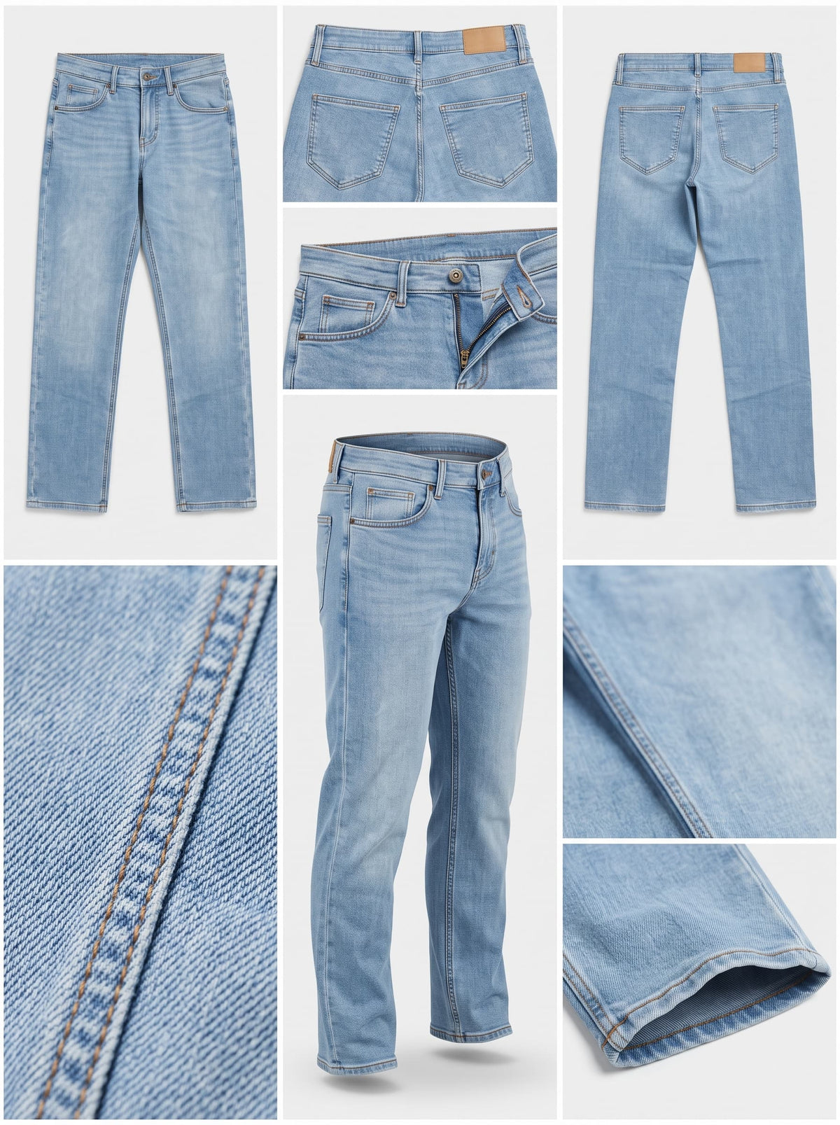 celio - straight- stretch - zipper - 32x30
