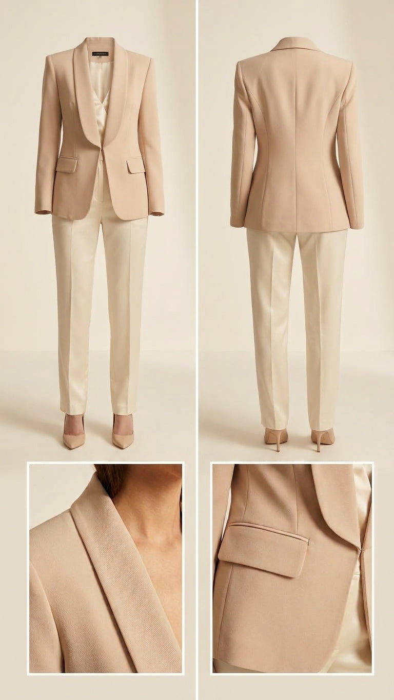 classic blazer - Beige