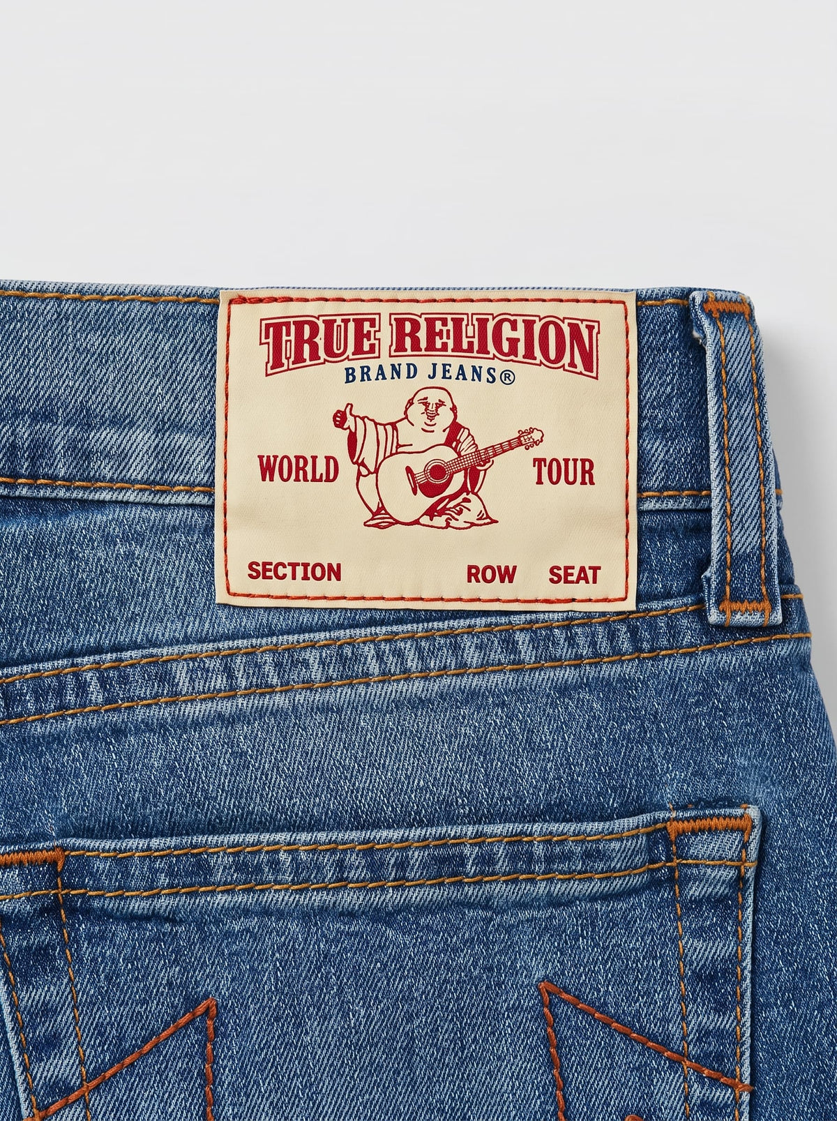 TRUE RELIGION - STRETCH - ZIPPER