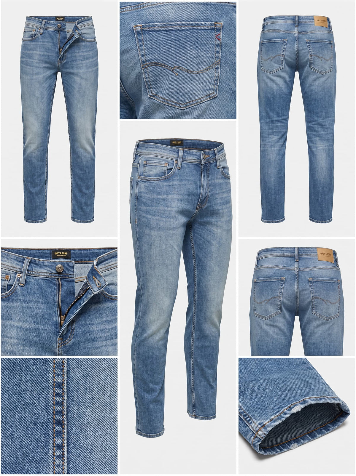 jack&jones - regular - stretch - buttons - 31x32
