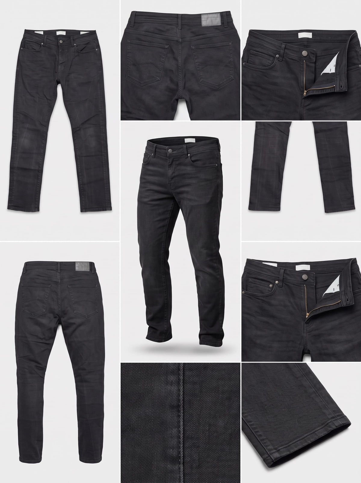 JACK&JONES - SLIM - STRETCH - ZIPPER - 34X34