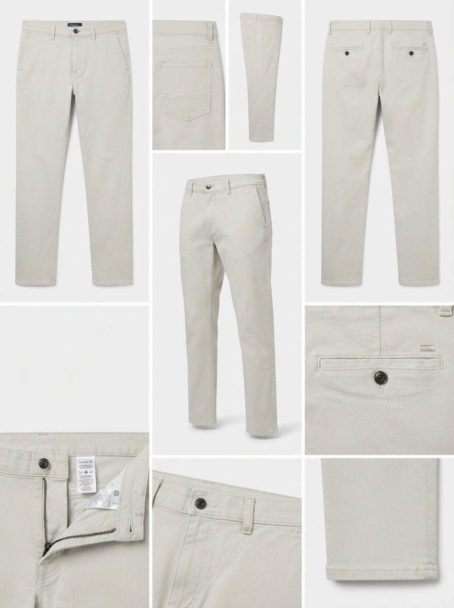 aositommy - straight - 100%cotton - zipper - 36x32