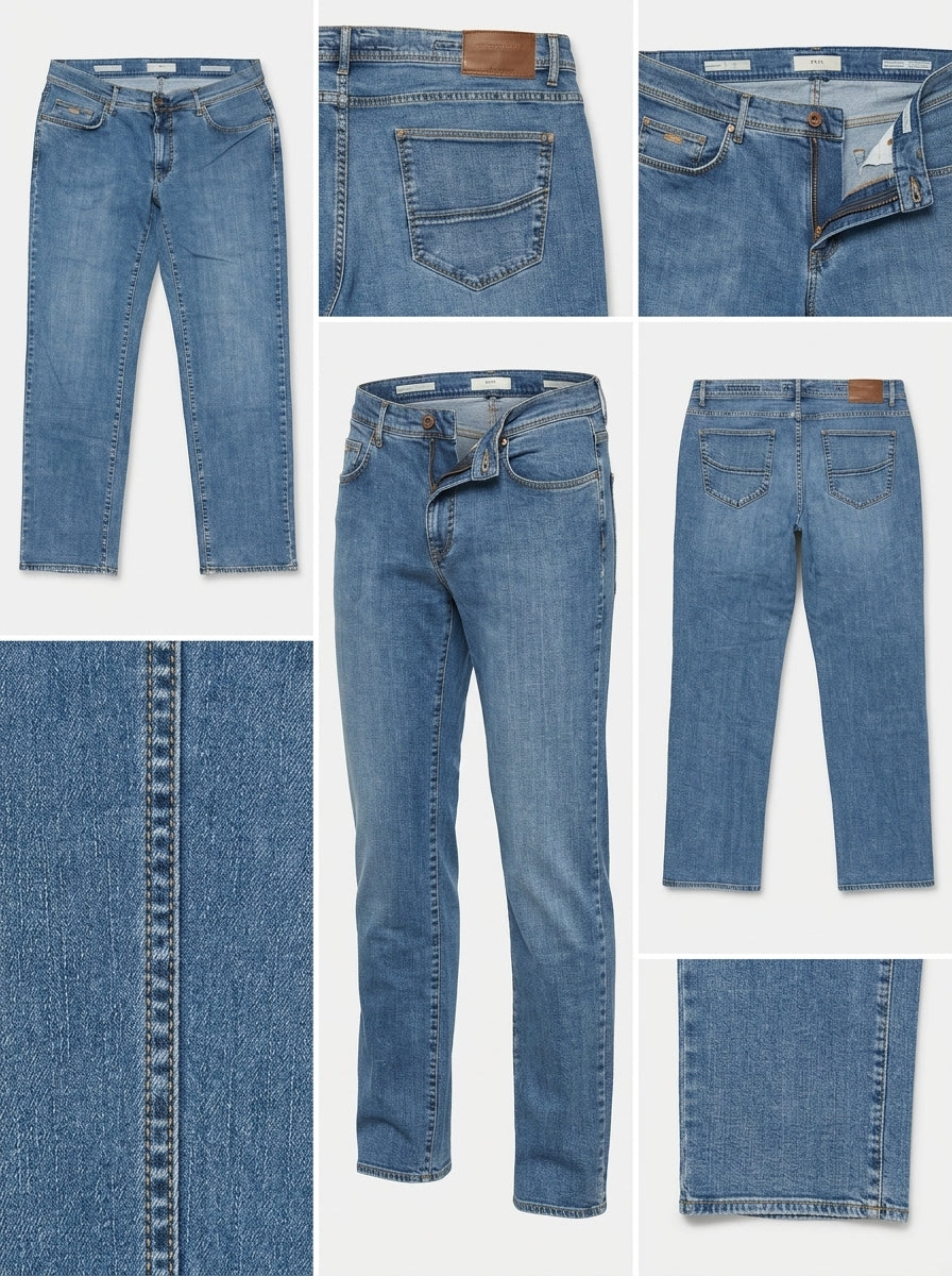 BRAX - straight - STRETCH - ZIPPER - 36X30