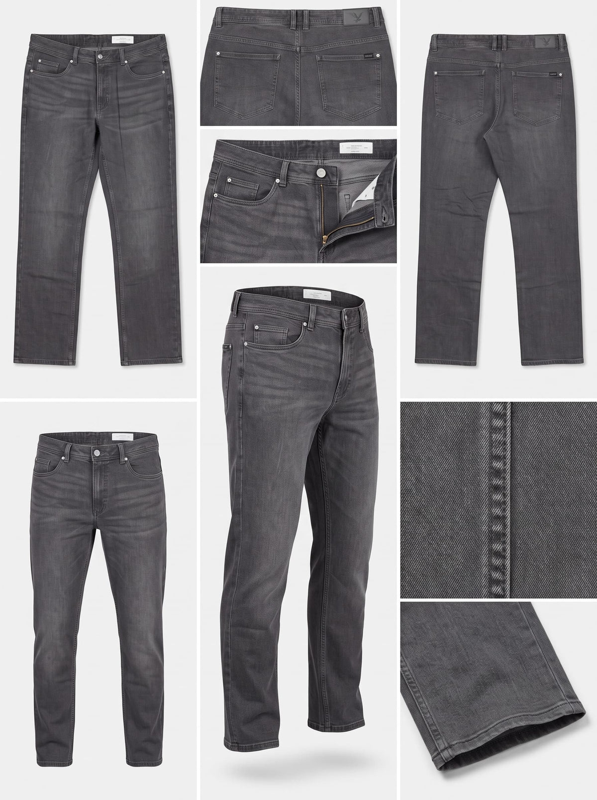 LIVERGY - STRAIGHT - STRETCH - ZIPPER - 38X32