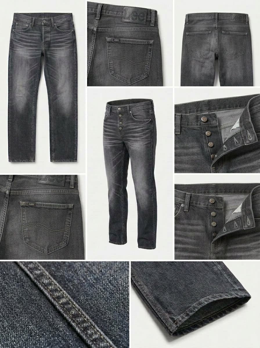 lee - straight - cotton100% - buttons - 31x34