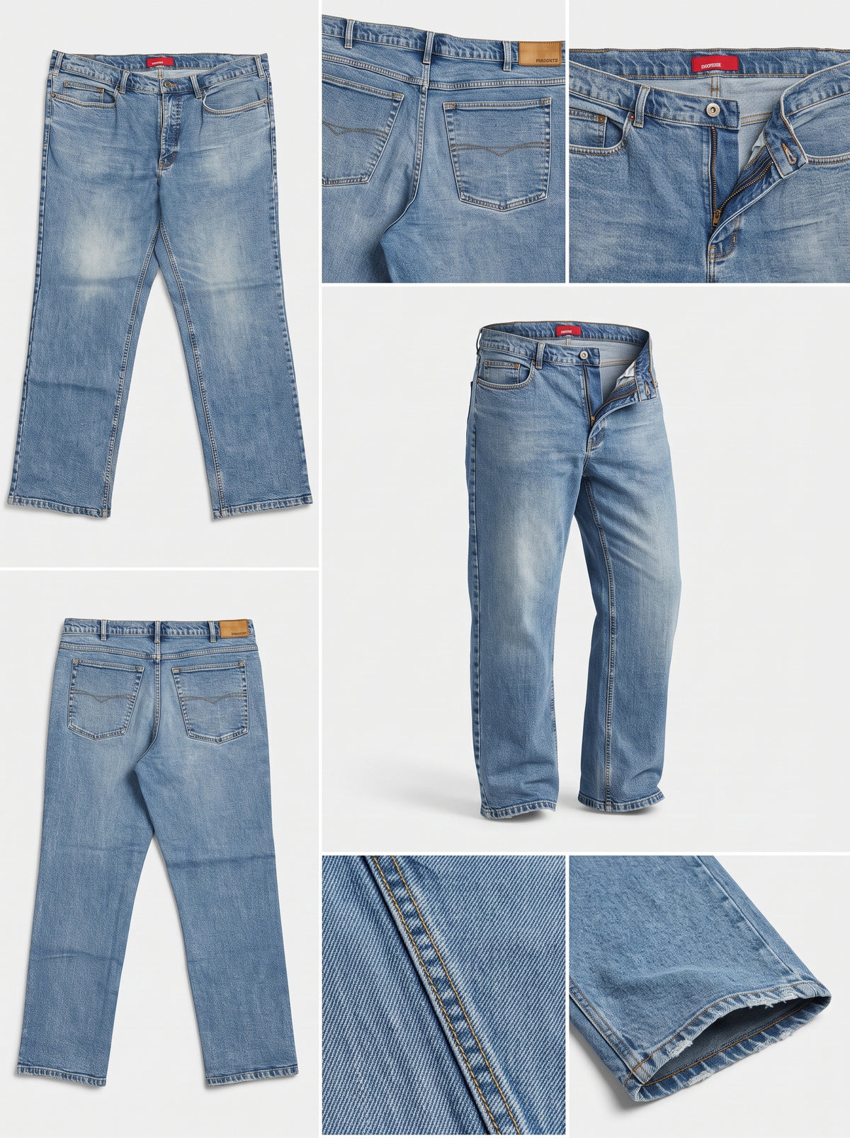 paddock's - straight - stretch - zipper - 40x30