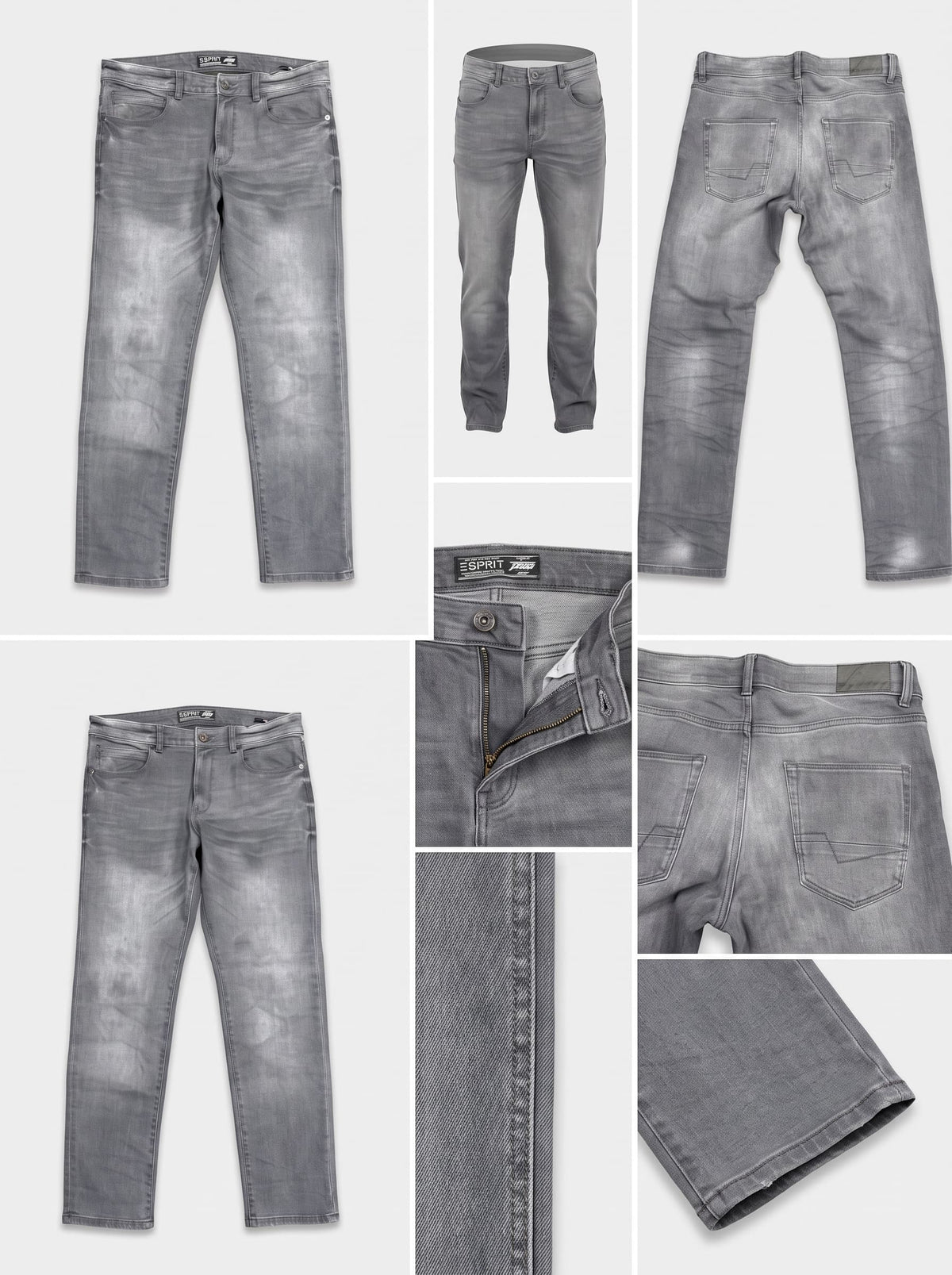 e-sprit - slim - stretch - zipper - 36x34