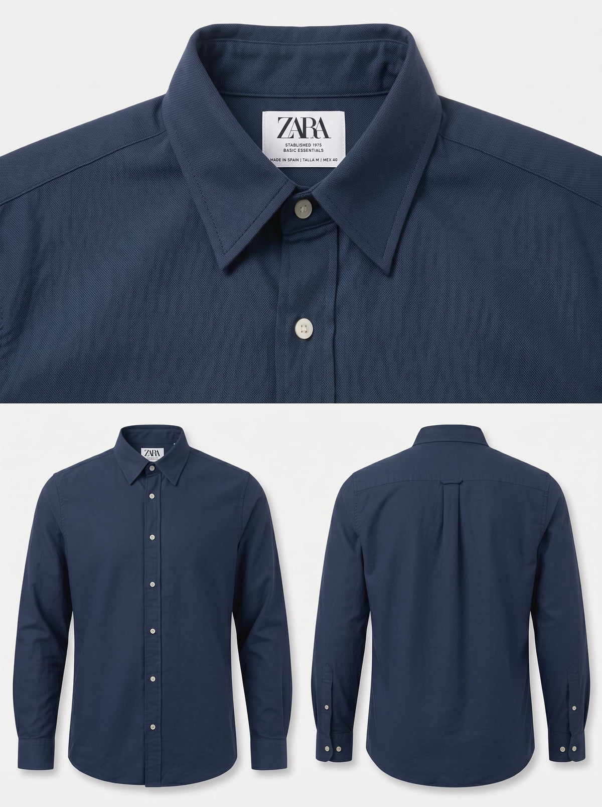 ZARA deep navy