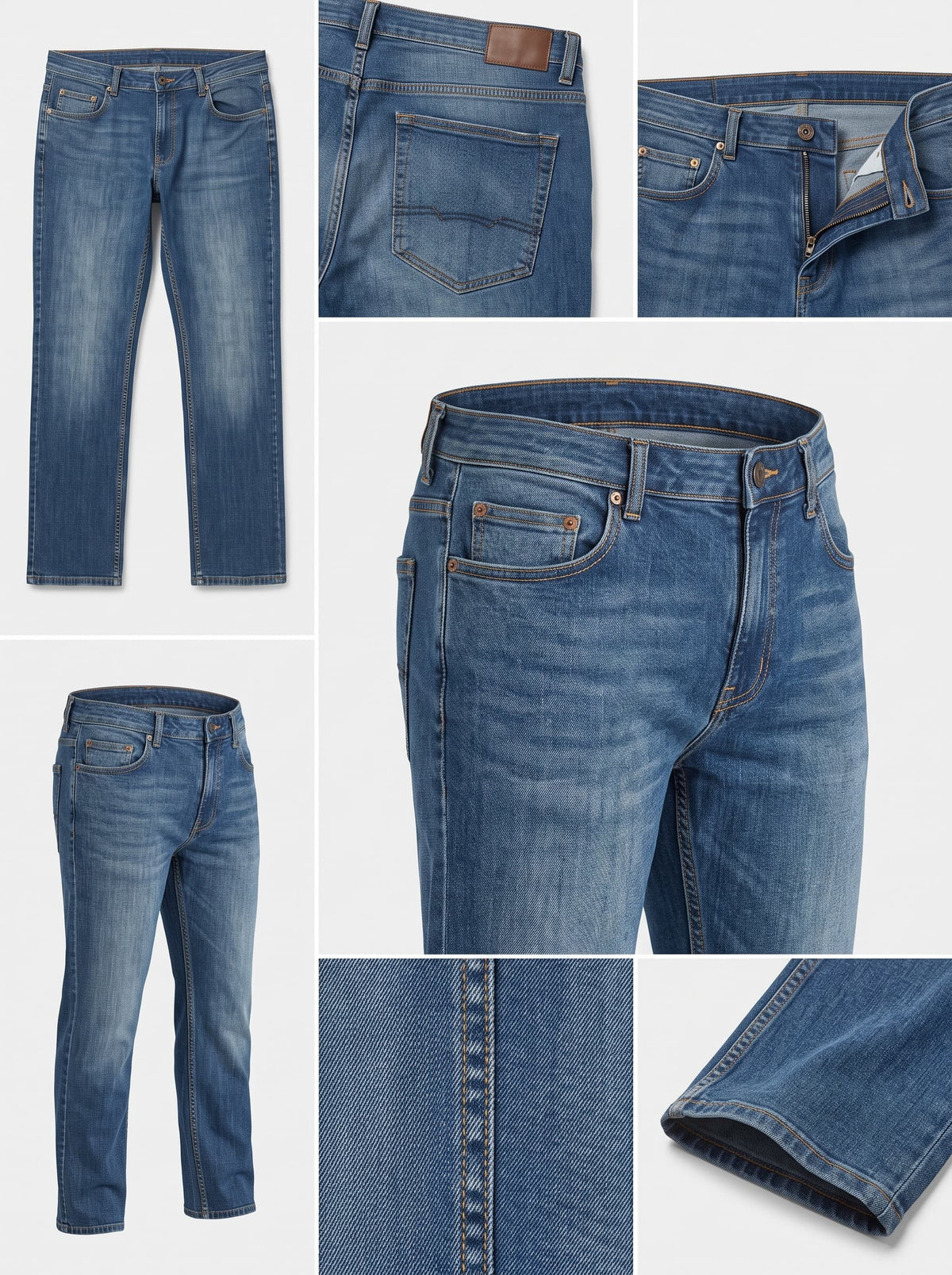 CANADA - STRAIGHT - STRETCH - ZIPPER - 44X34